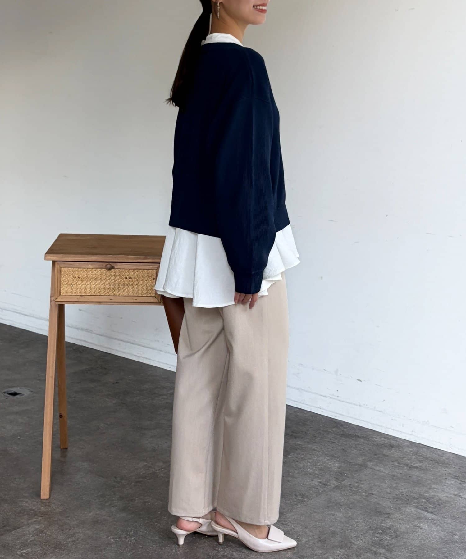 Chez toi(シェトワ) ボレロニットカーディガン