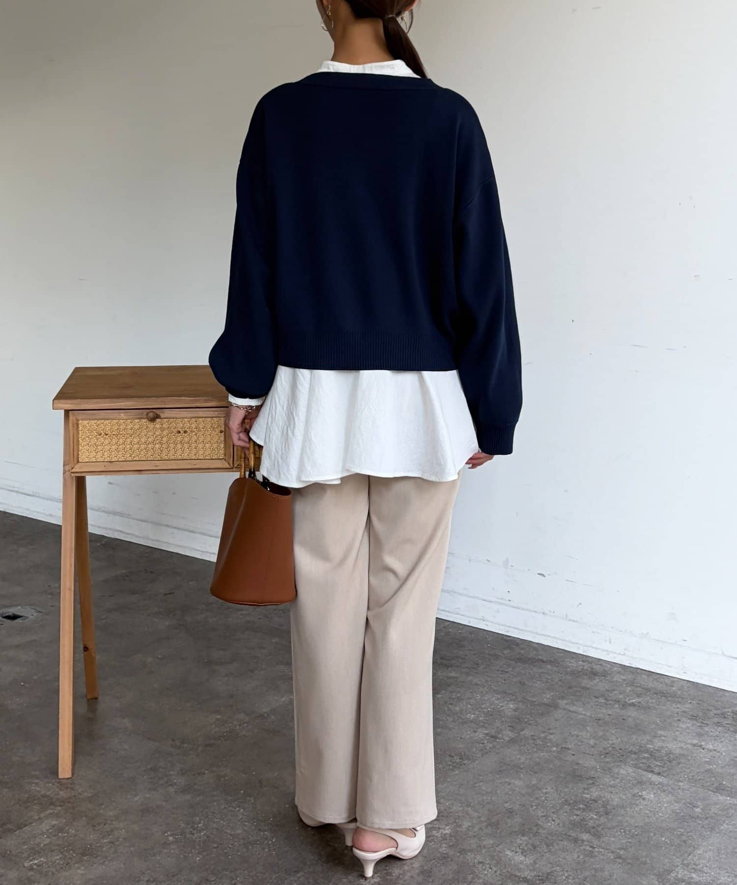 Chez toi(シェトワ) ボレロニットカーディガン