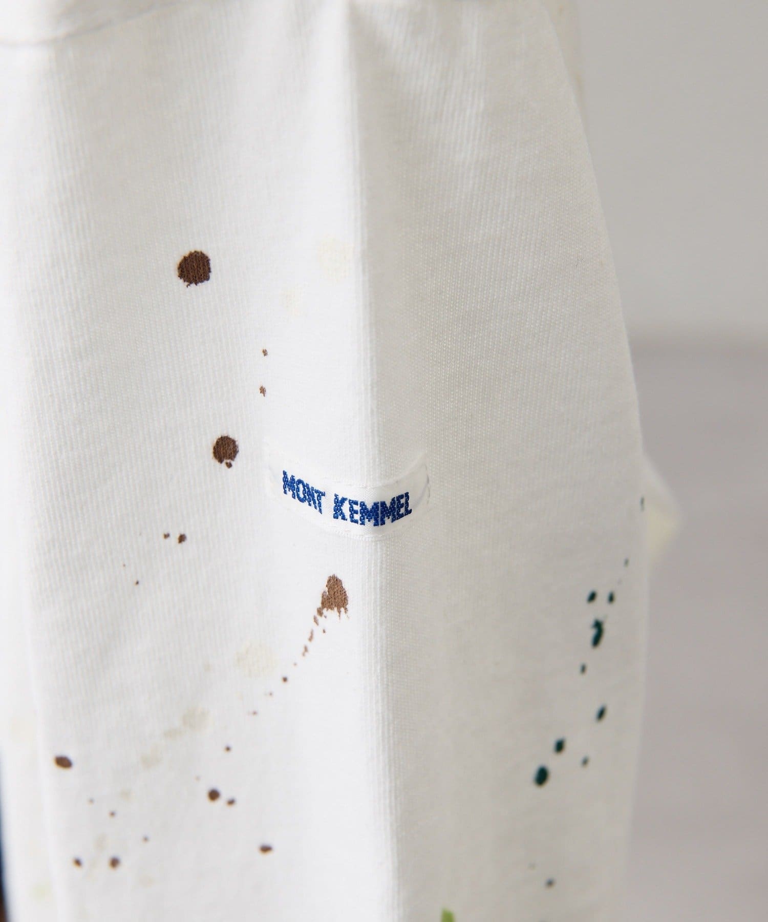 ear PAPILLONNER(イア パピヨネ) 《綿100％》【MONT KEMMEL×SUM1 STYLE】ペイントロンT