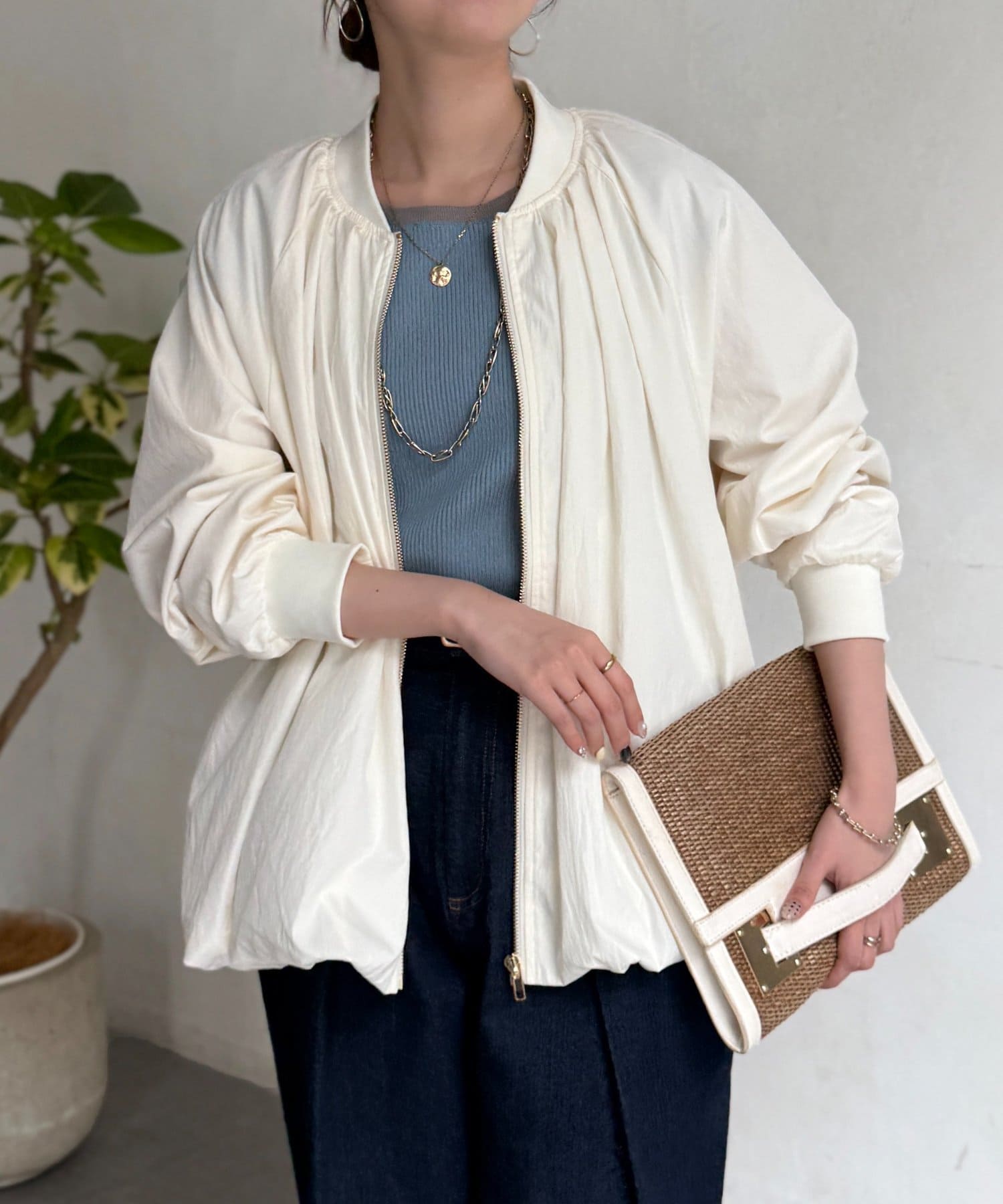 Chez toi(シェトワ) バルーンブルゾン