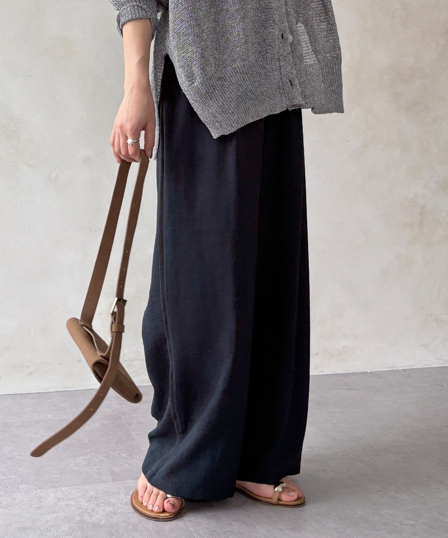 DOUDOU(ドゥドゥ) 【WEB限定】タンブラーオックスサイドラインパンツ