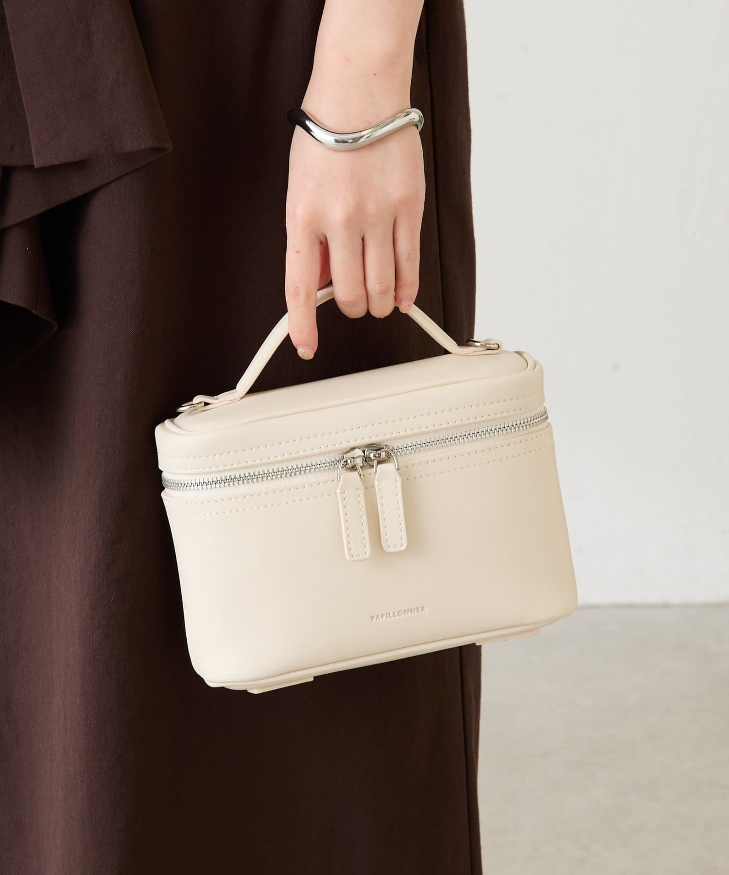 COLLAGE GALLARDAGALANTE(コラージュ ガリャルダガランテ) 【PAPILLONNER/パピヨネ】ミラー付きミニバニティーバッグ/セレモニー