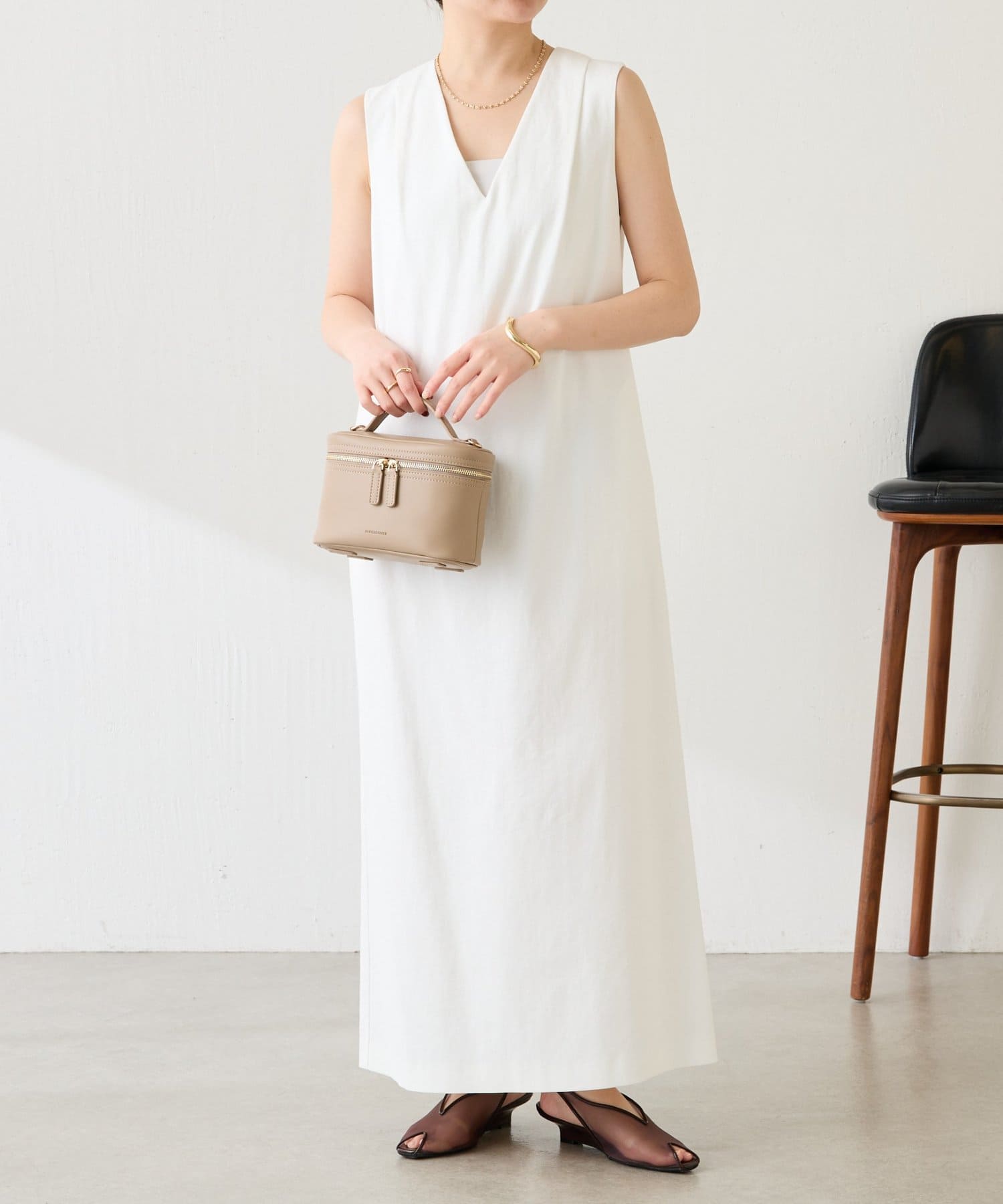 COLLAGE GALLARDAGALANTE(コラージュ ガリャルダガランテ) 【PAPILLONNER/パピヨネ】ミラー付きミニバニティーバッグ/セレモニー