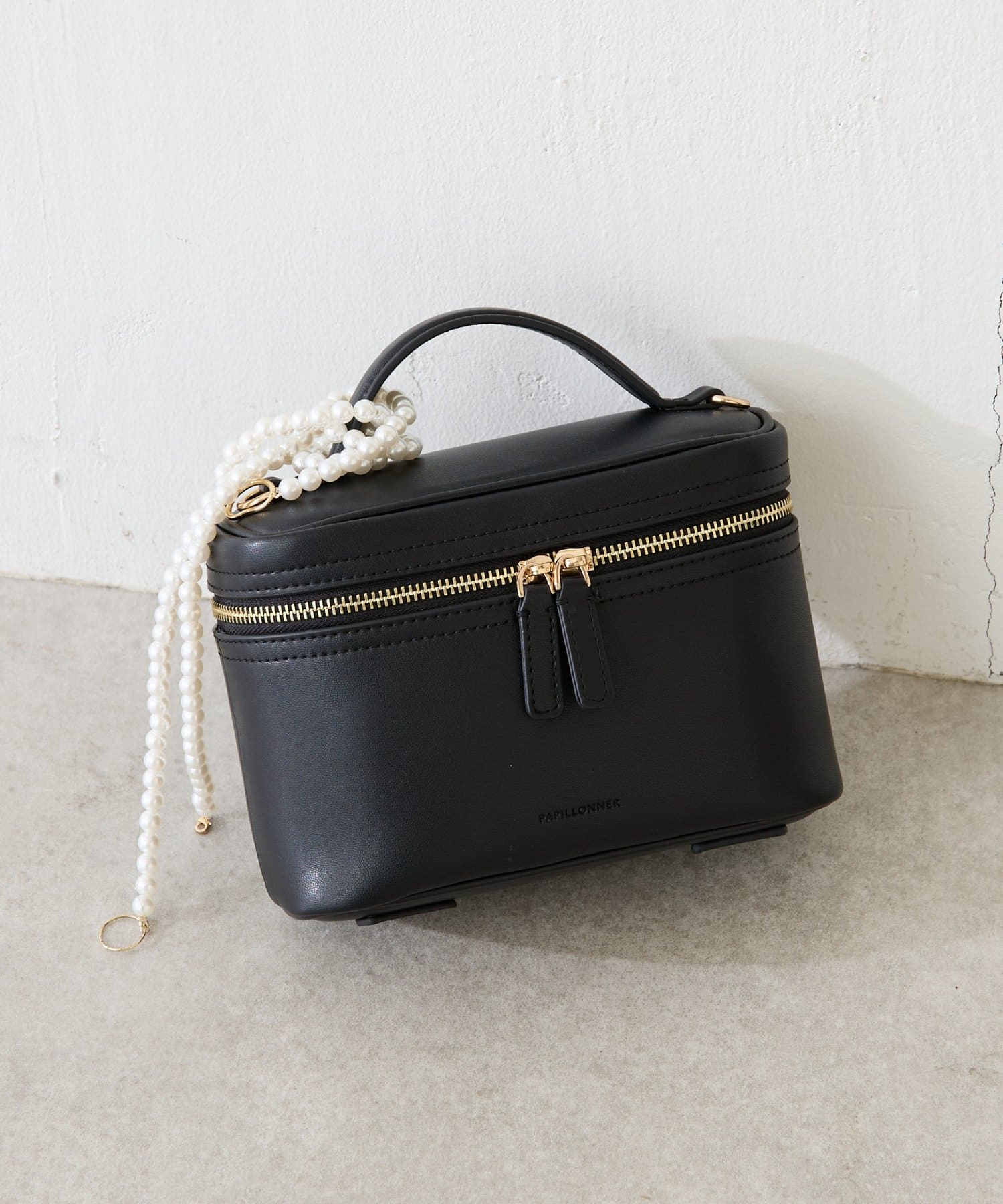 COLLAGE GALLARDAGALANTE(コラージュ ガリャルダガランテ) 【PAPILLONNER/パピヨネ】ミラー付きミニバニティーバッグ/セレモニー