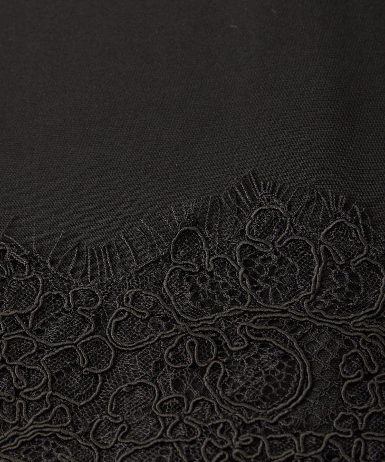 La boutique BonBon(ラブティックボンボン) 【RISA監修】裾レースブラウス＋2タックワイドパンツ