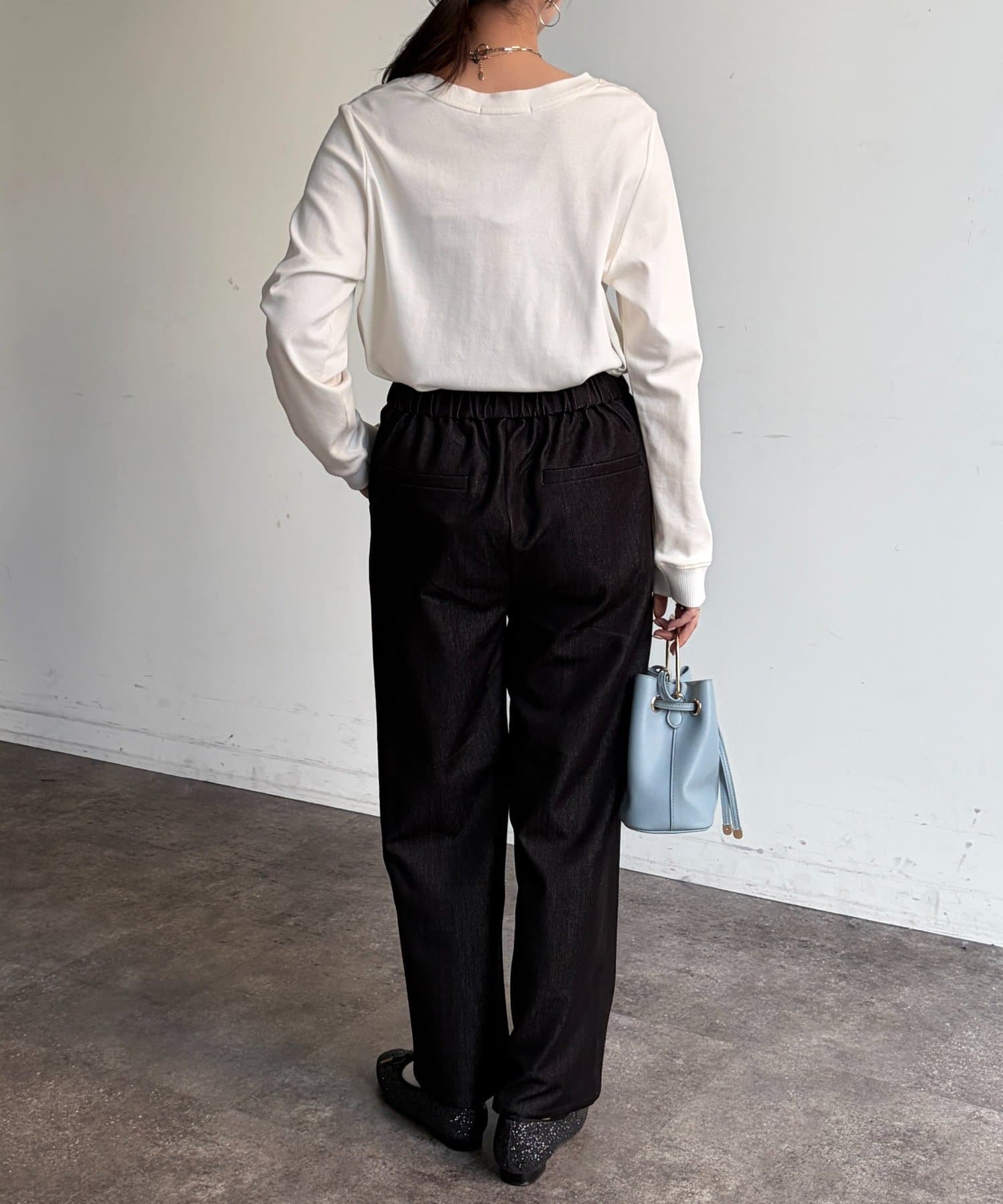 Chez toi(シェトワ) センタースリットパンツ