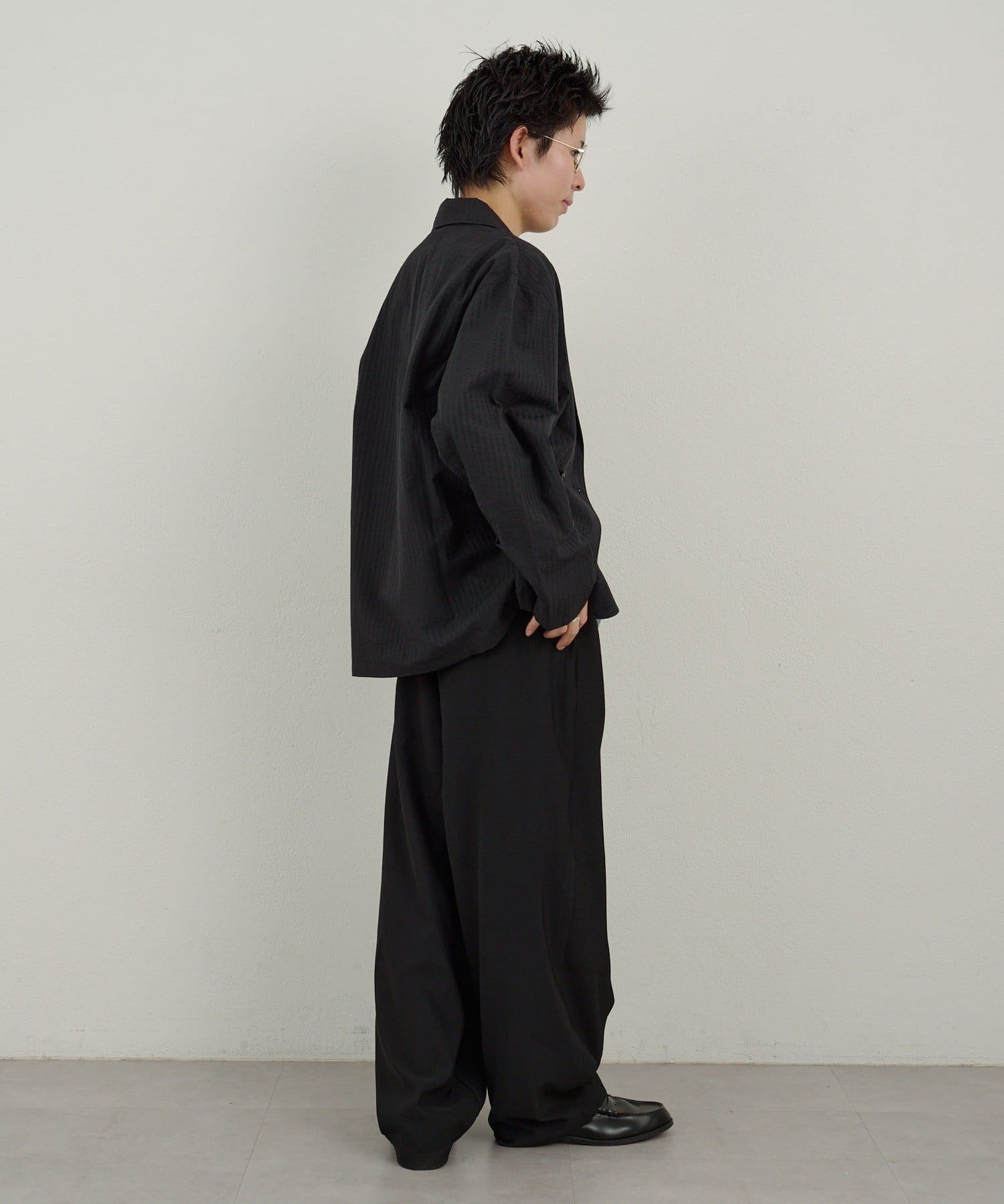 Kastane(カスタネ) 【WHIMSIC/2サイズ展開】ボックスプリーツスラックス