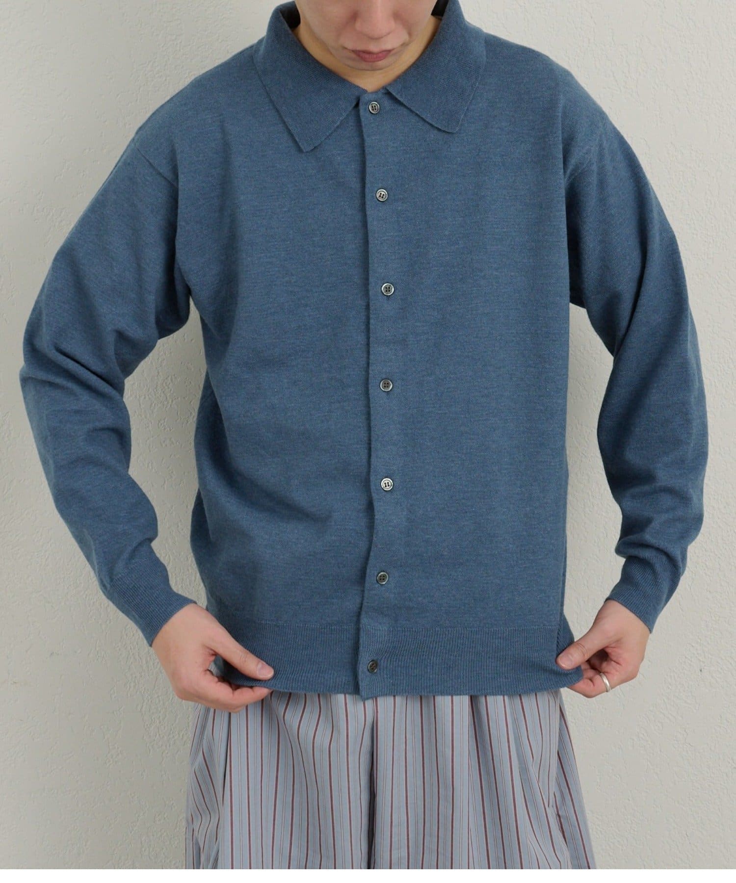 Kastane(カスタネ) 【WHIMSIC/２サイズ展開】ファインニットシャツ