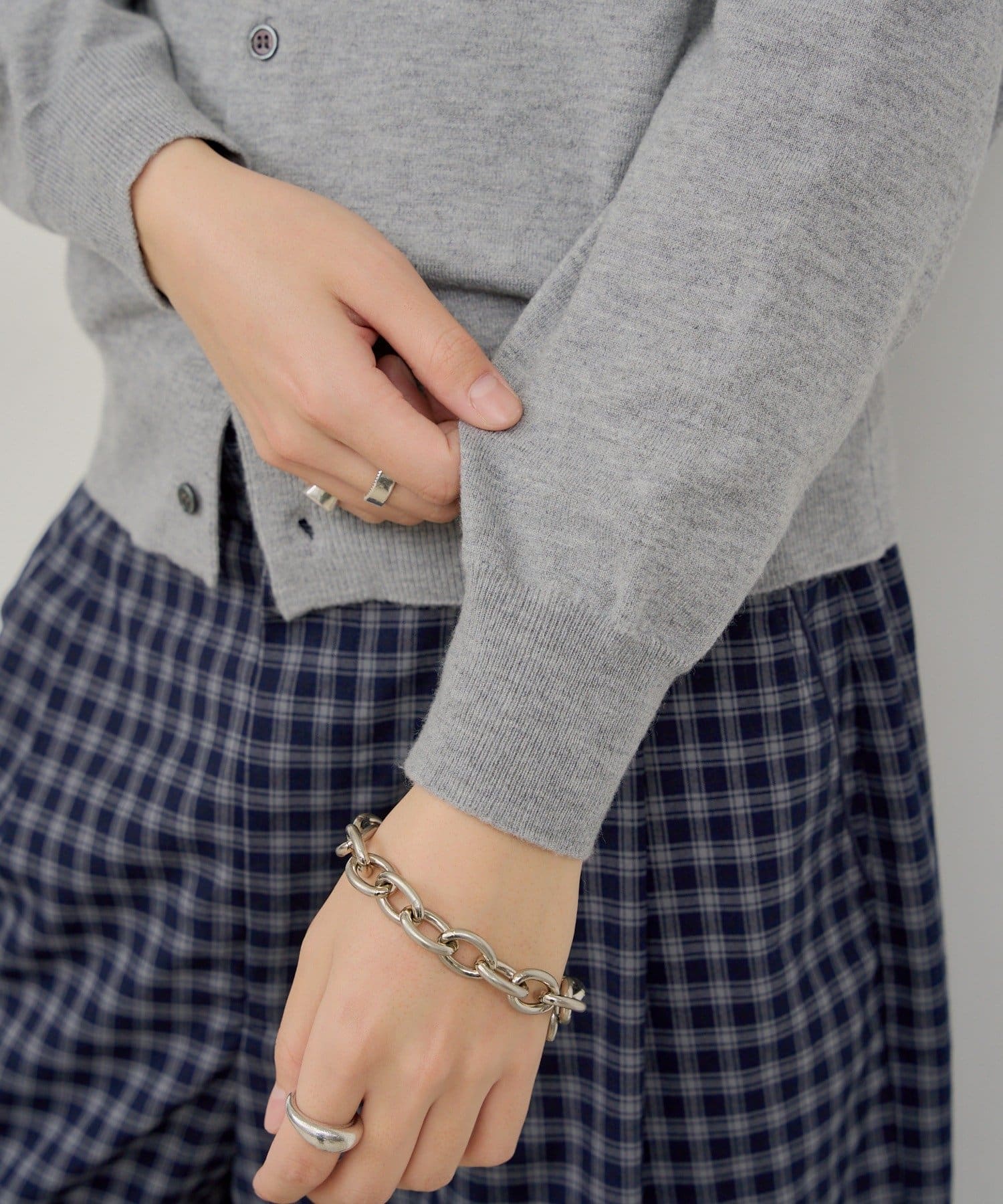 Kastane(カスタネ) 【WHIMSIC/2サイズ展開】ファインニットシャツ