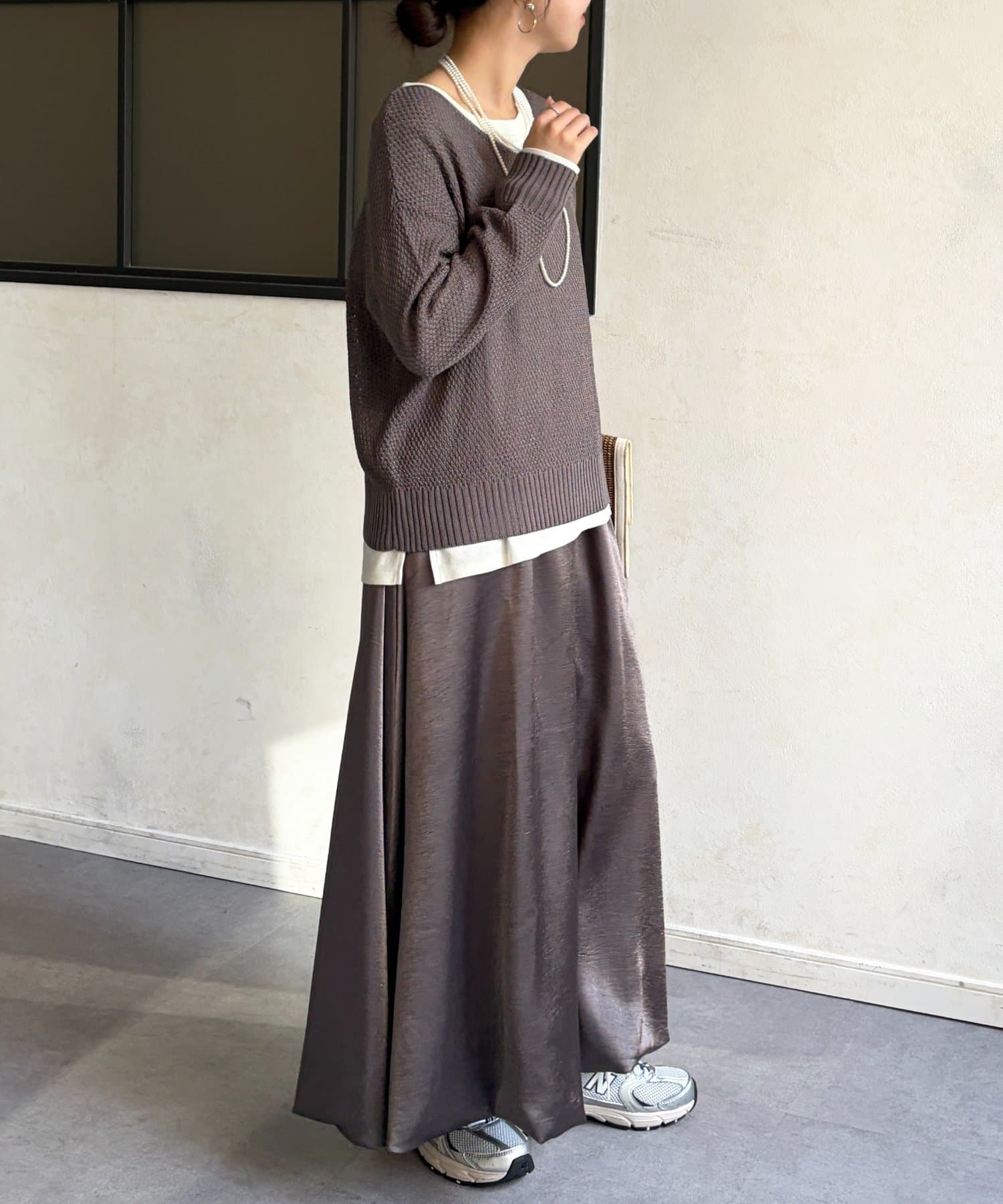 Chez toi(シェトワ) シアーニットプルオーバー