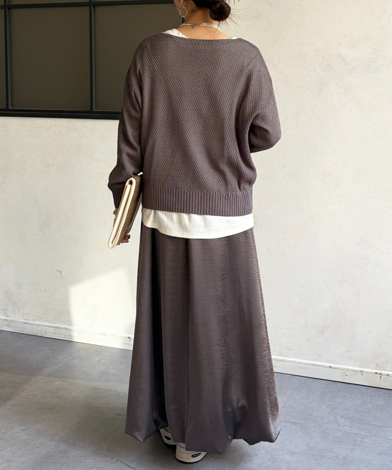 Chez toi(シェトワ) シアーニットプルオーバー