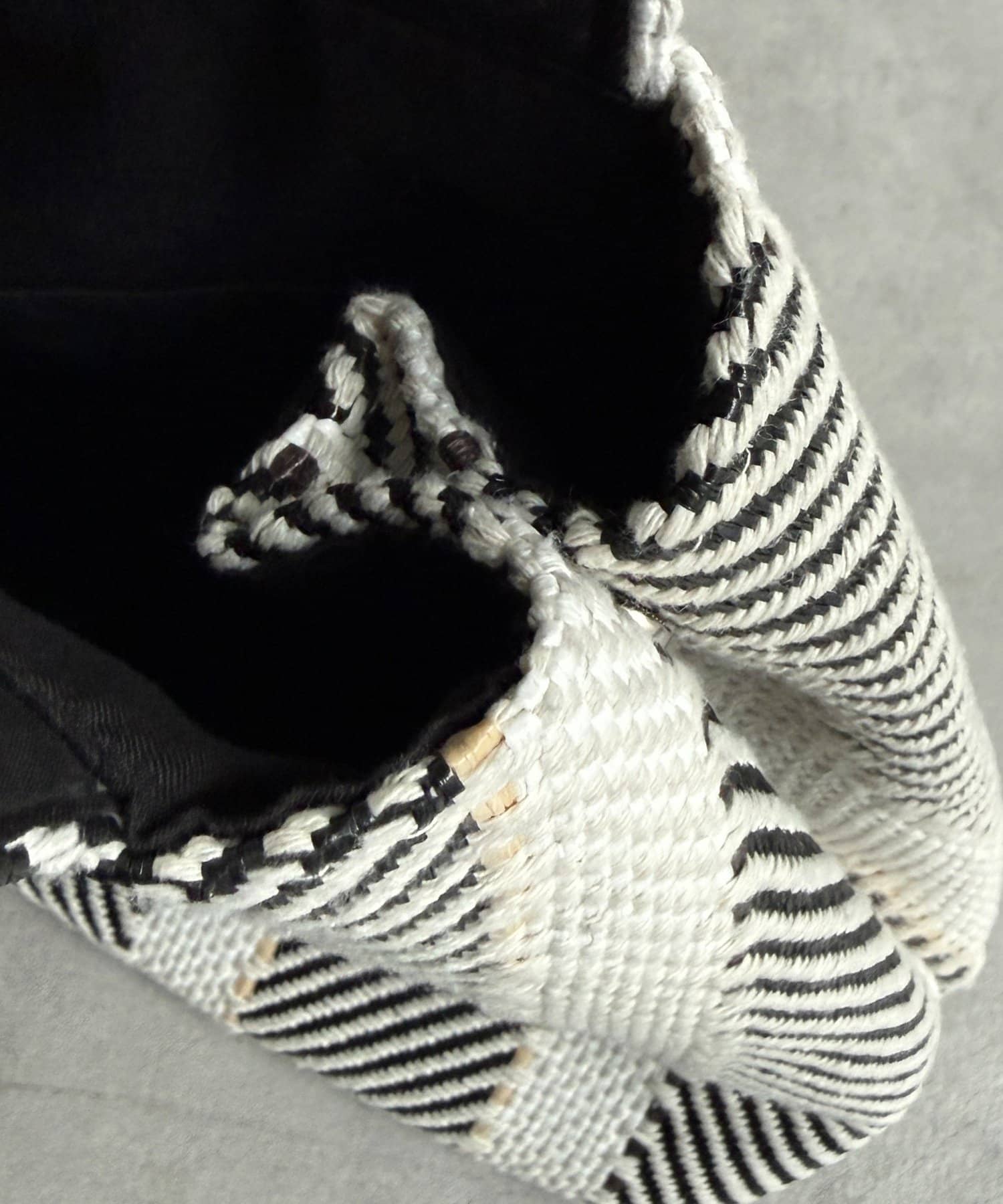 Chez toi(シェトワ) MIX/ストライプ柄トート