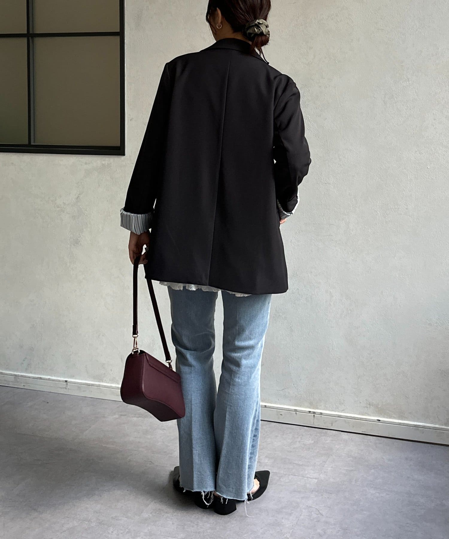 Thevon.(ゼヴォン) ゴールドボタンテーラードジャケット