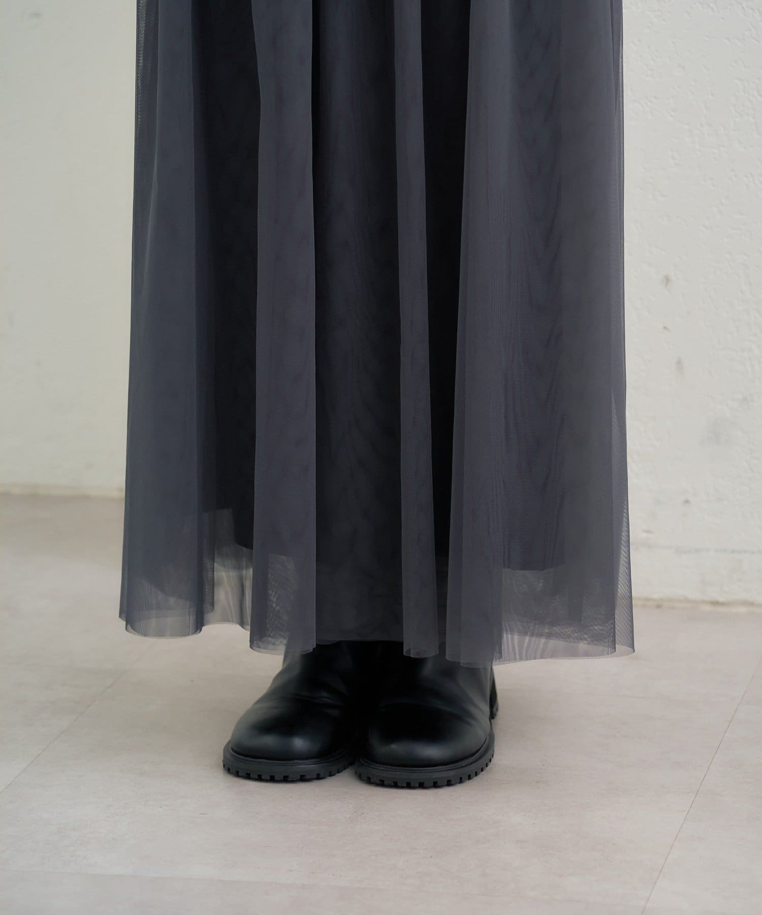 mystic(ミスティック) チュールドッキングスカート