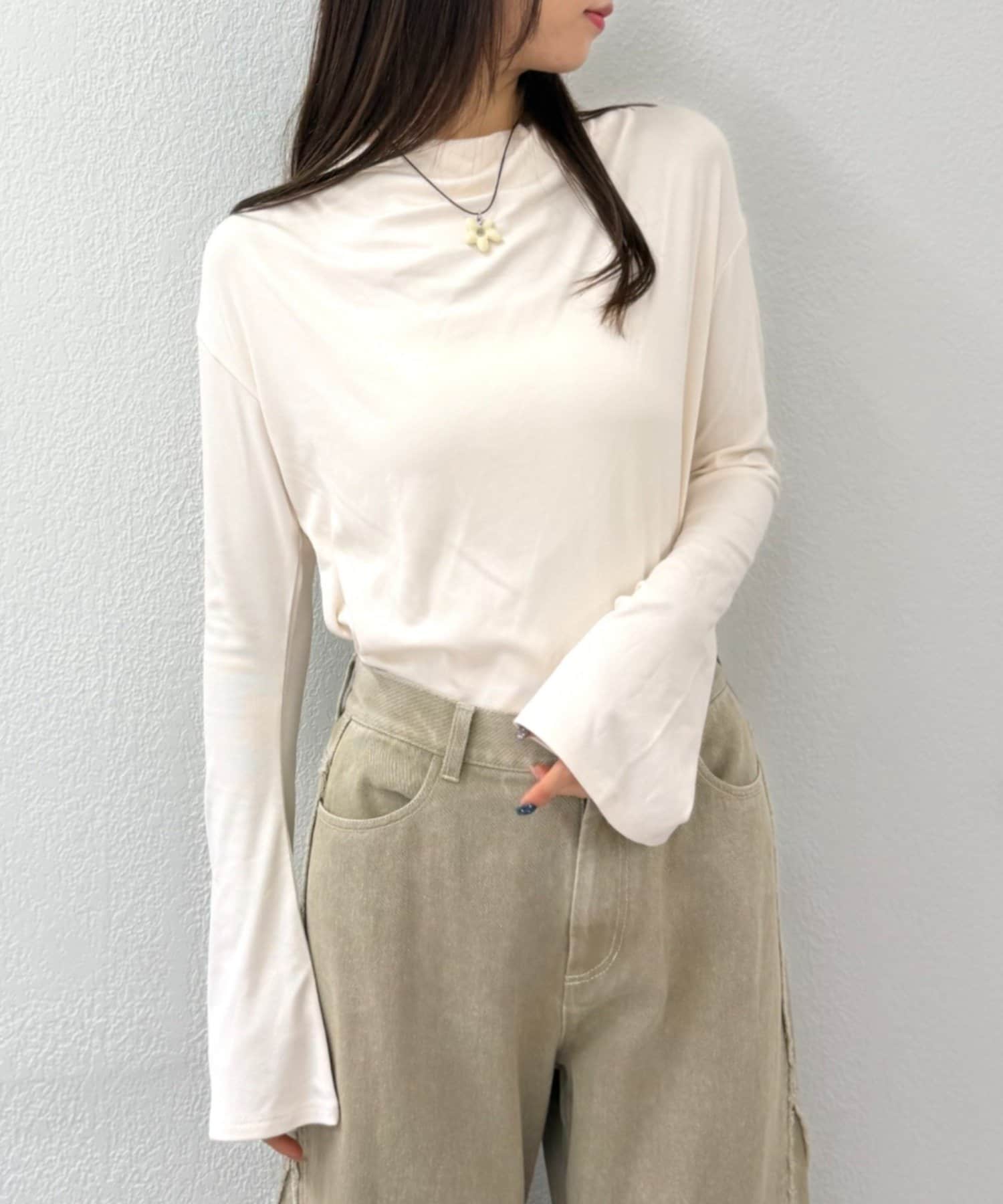 w closet(ダブルクローゼット) ワンショルカットソー