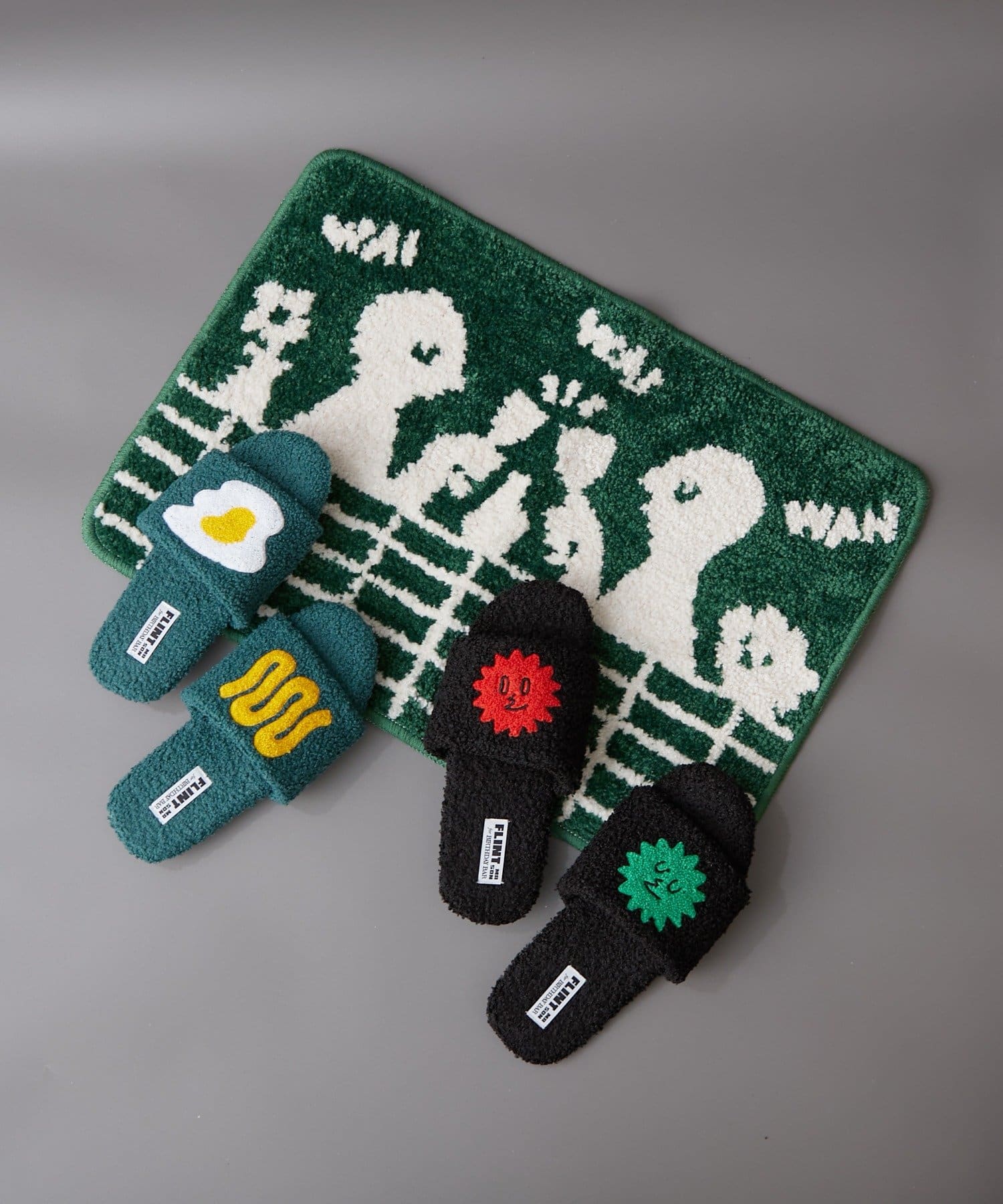 BIRTHDAY BAR(バースデイバー) 【POTLUCK PASTA PARTY】タフティングスリッパ　2サイズ展開