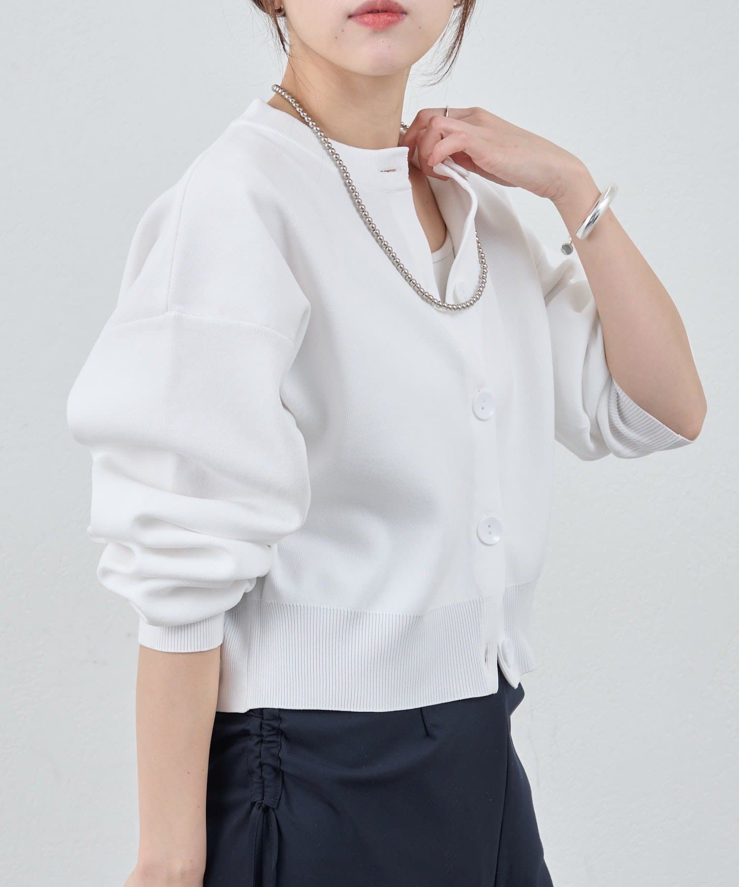 SHENERY(シーナリー) 【26SS予約】ソフトニットカーディガン