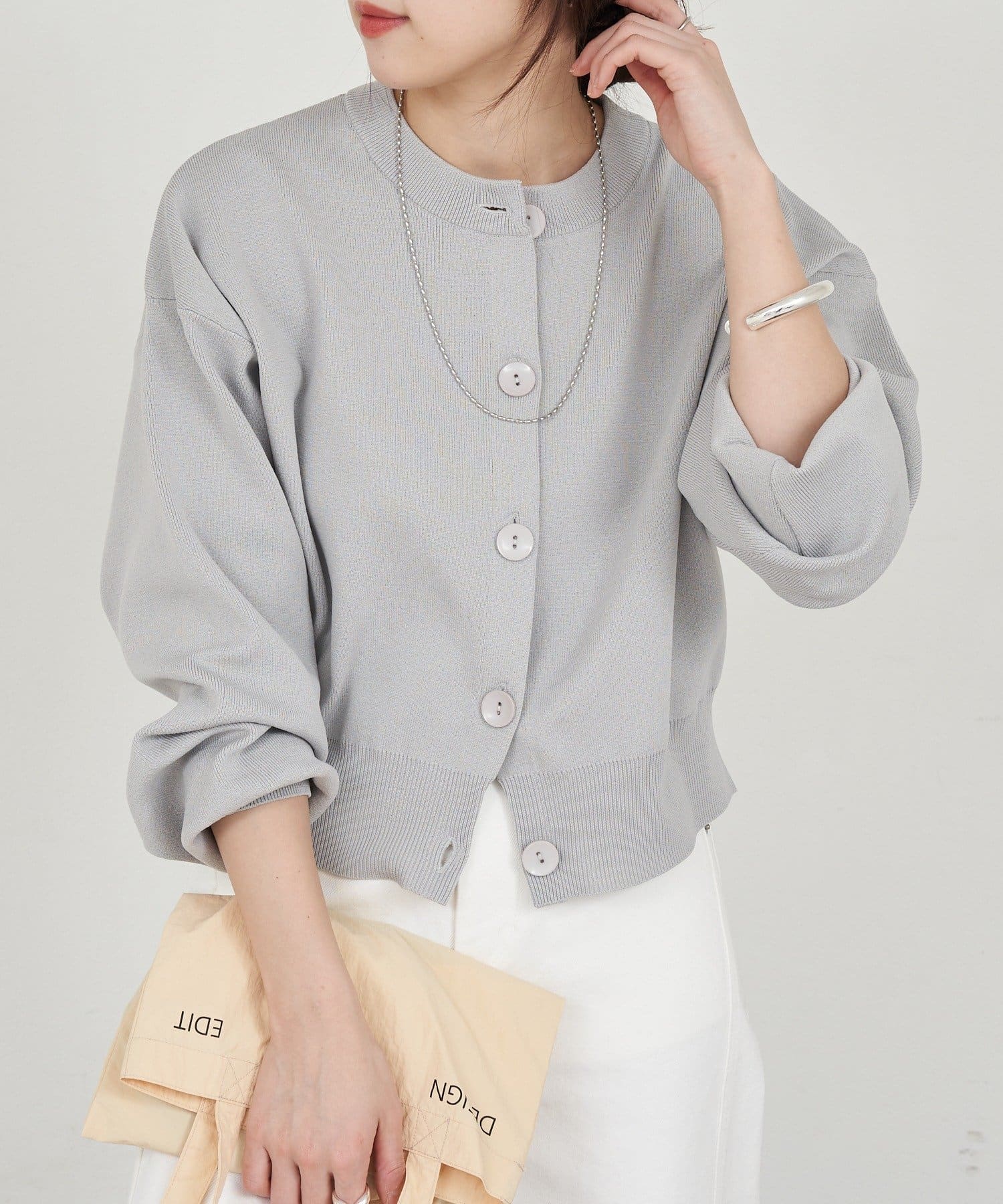 SHENERY(シーナリー) 【26SS予約】ソフトニットカーディガン