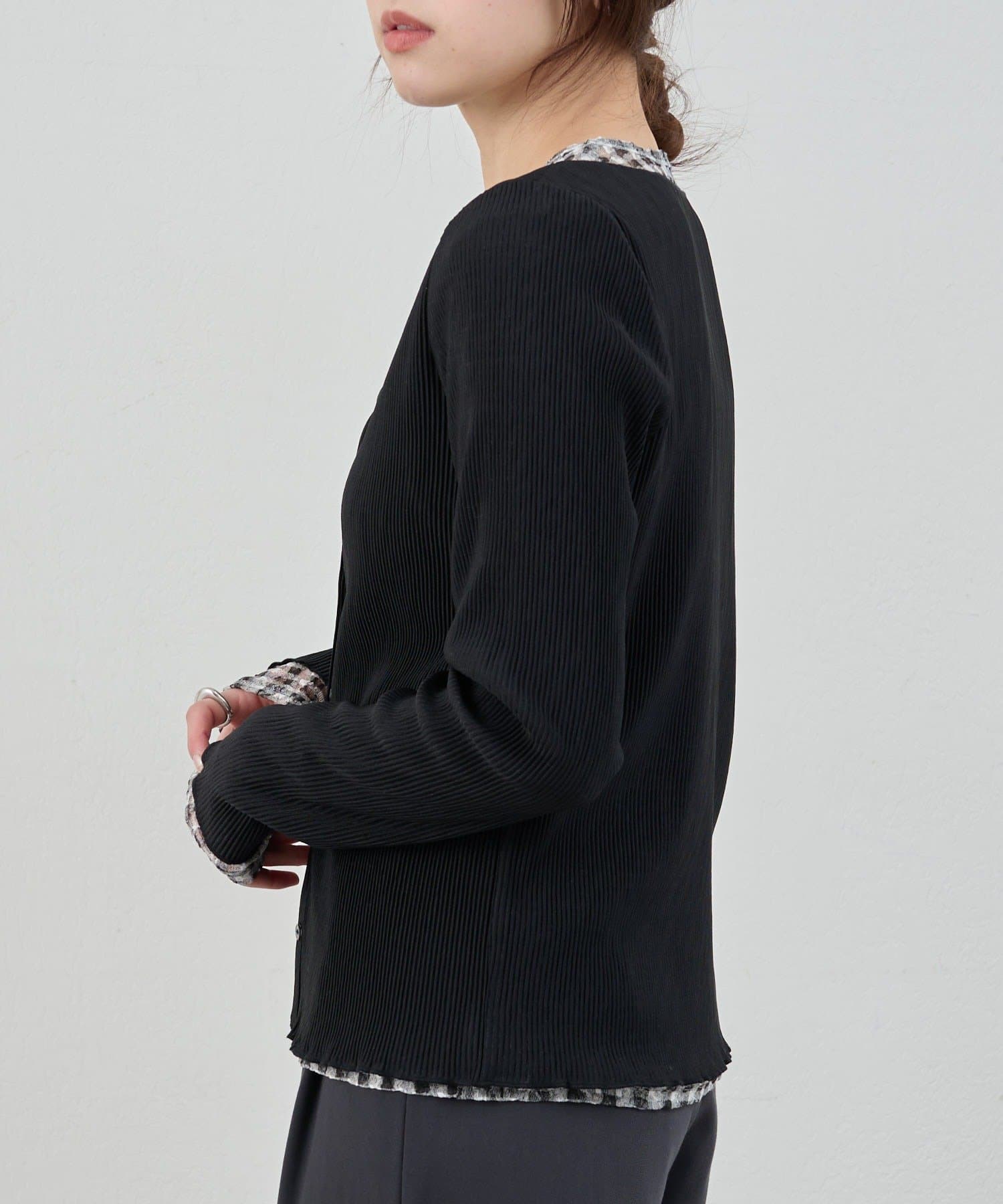 SHENERY(シーナリー) 【26SS予約】プリーツカーディガン