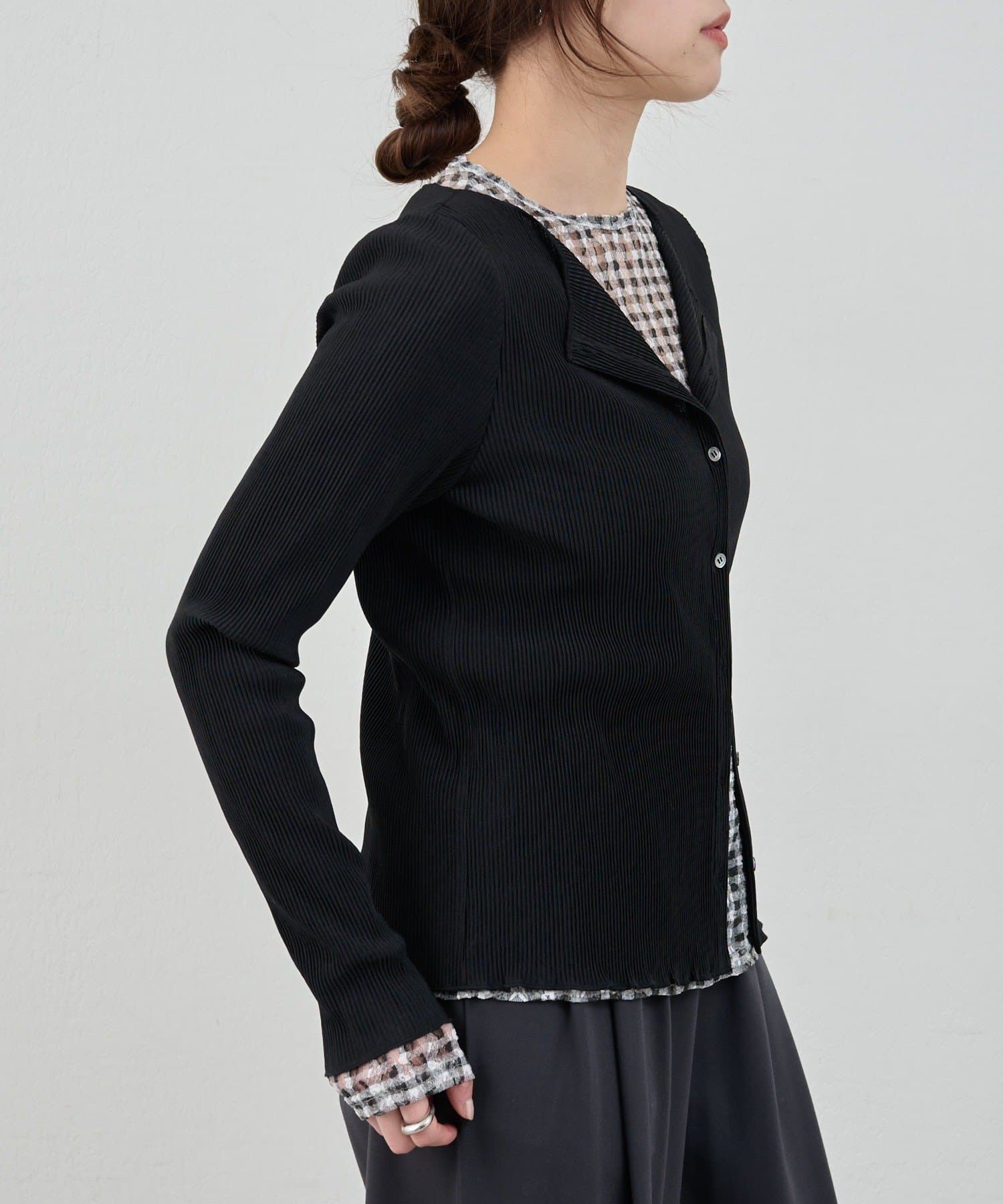 SHENERY(シーナリー) 【26SS予約】プリーツカーディガン