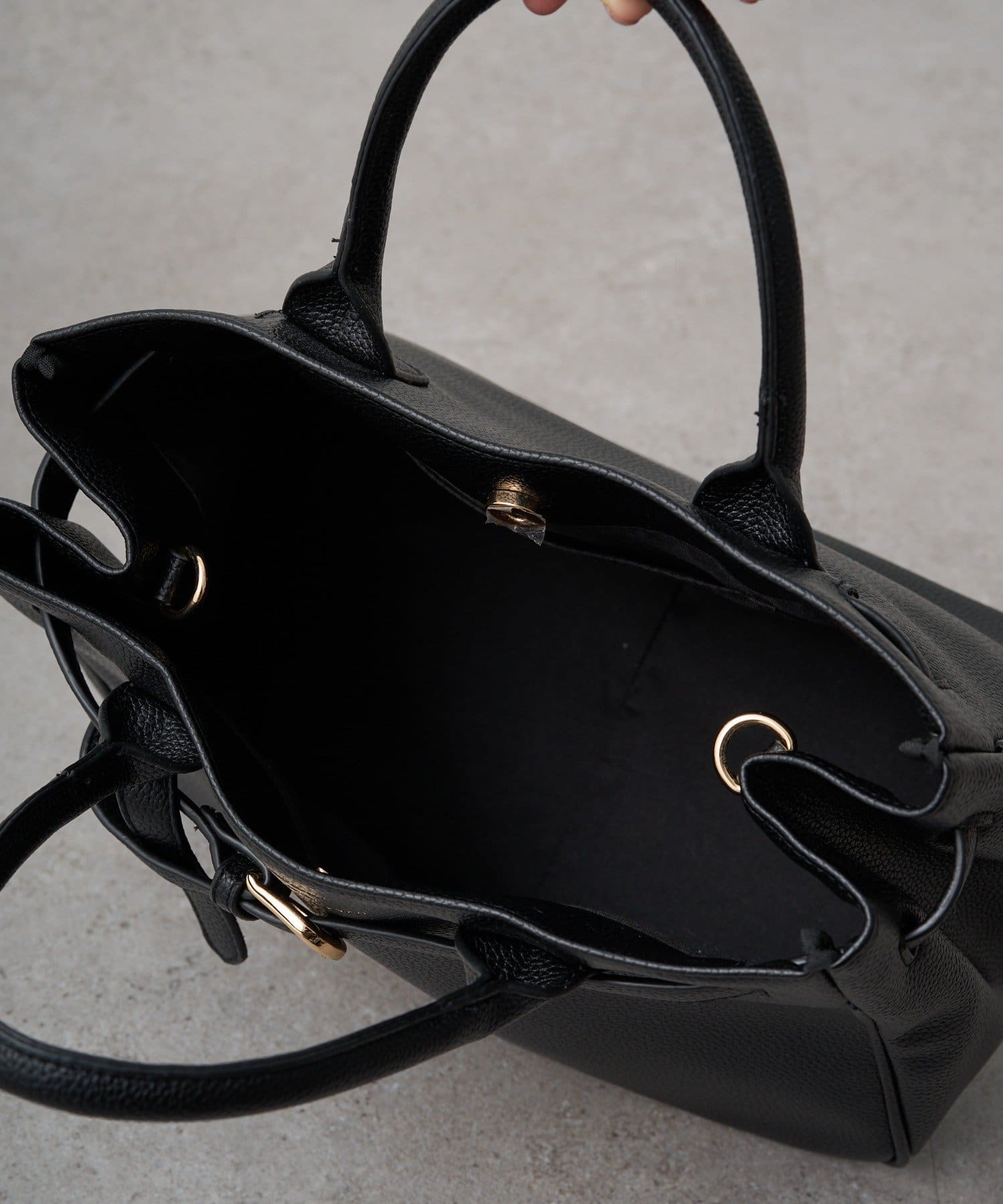 PUAL CE CIN(ピュアルセシン) ベルトデザイン2WAYバッグ