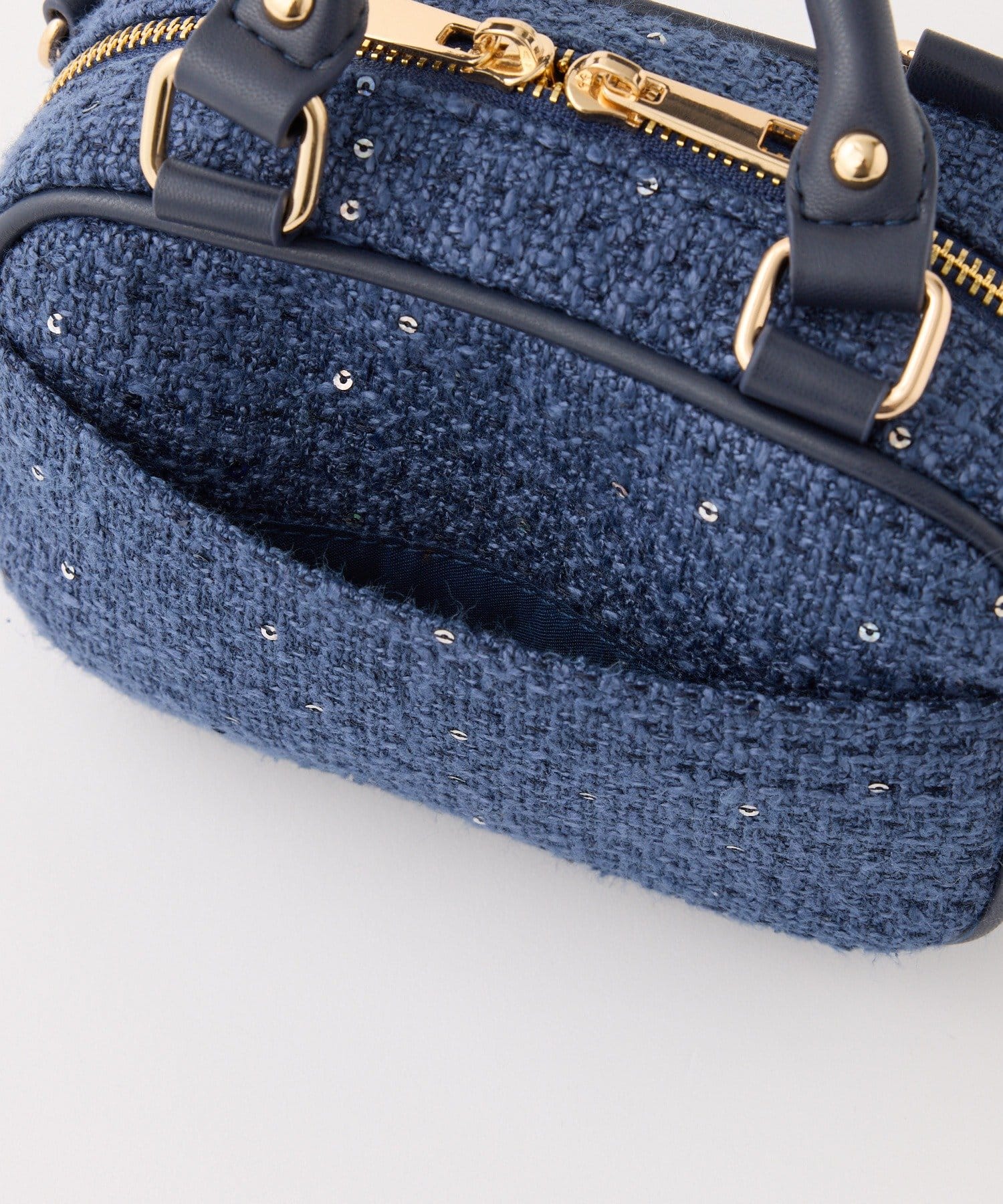 Seemi.by NICE CLAUP(シーミーバイナイスクラップ) 【Seemi】ツイードミニショルダー