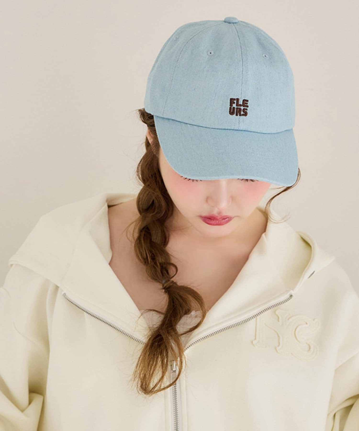 one after another NICE CLAUP(ワンアフターアナザー ナイスクラップ) ロゴ刺しゅうキャップ