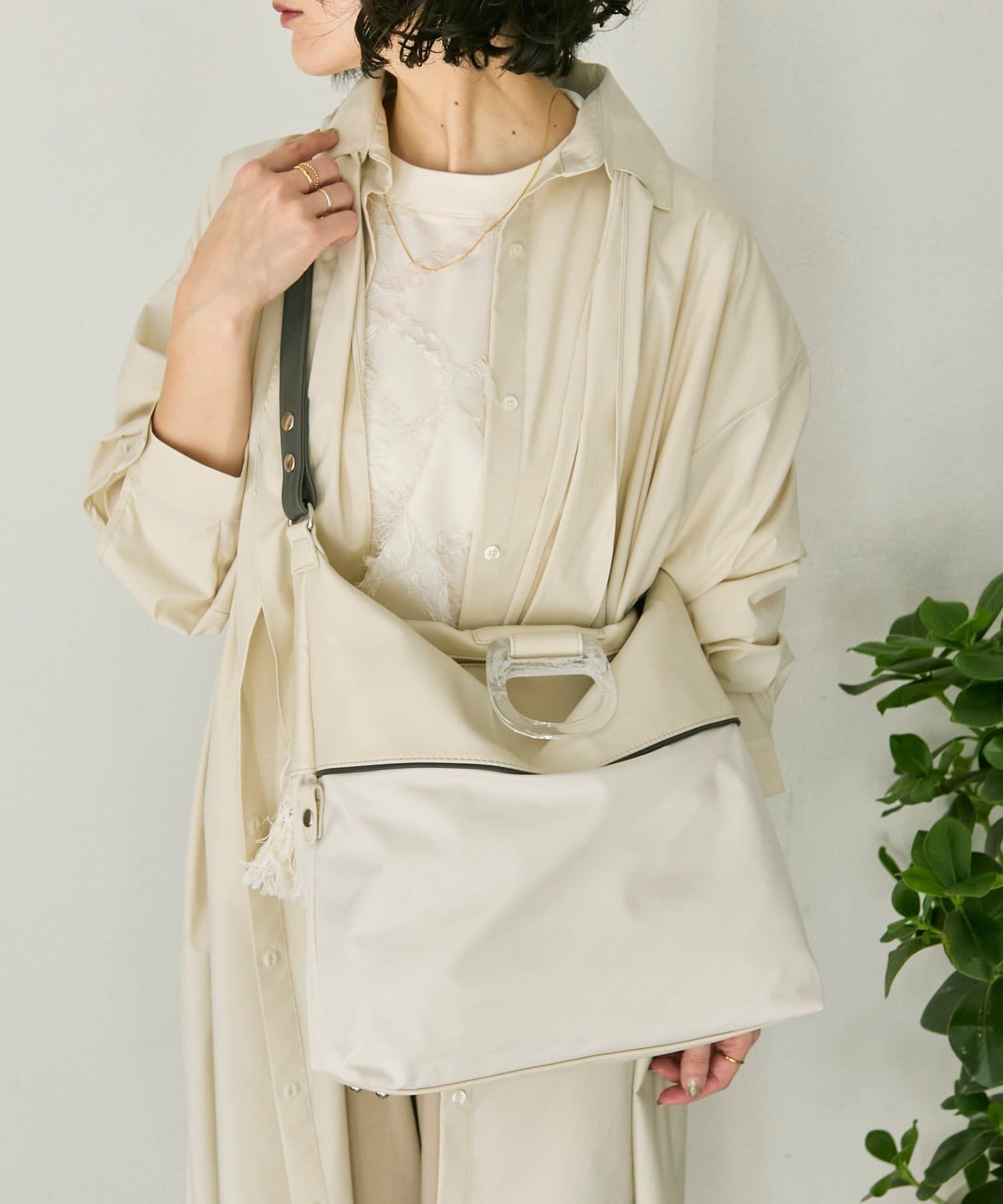 ear PAPILLONNER(イア パピヨネ) ホースシュー3WAYリュック《撥水》