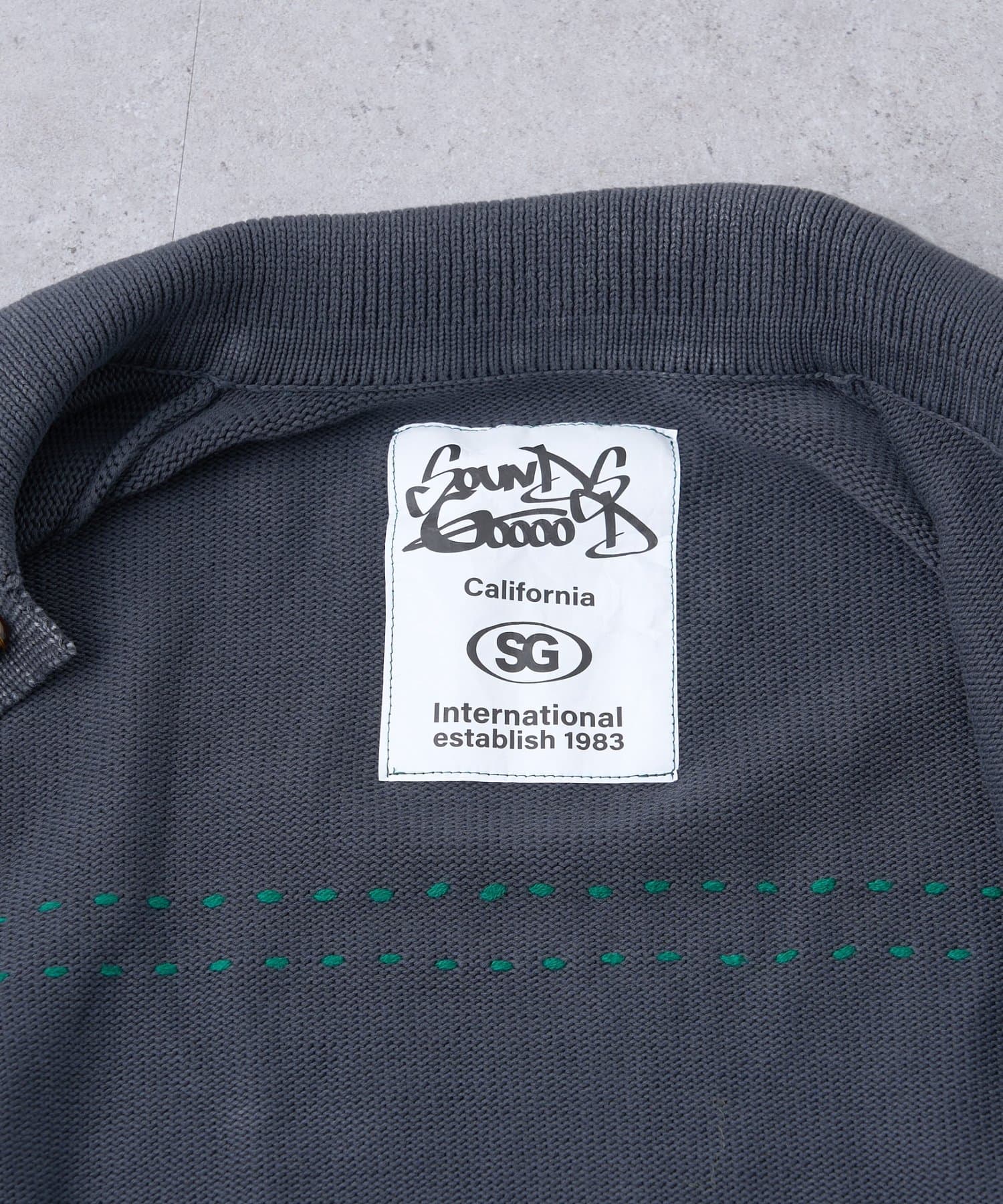 CIAOPANIC TYPY(チャオパニックティピー) 【SOUNDS GOOOOD】製品染めニットジャケット