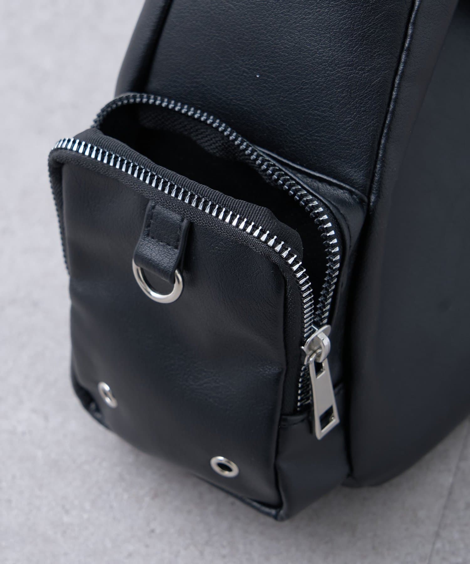 CIAOPANIC TYPY(チャオパニックティピー) 【SOUNDS GOOOOD】レザーハーフムーンバッグ