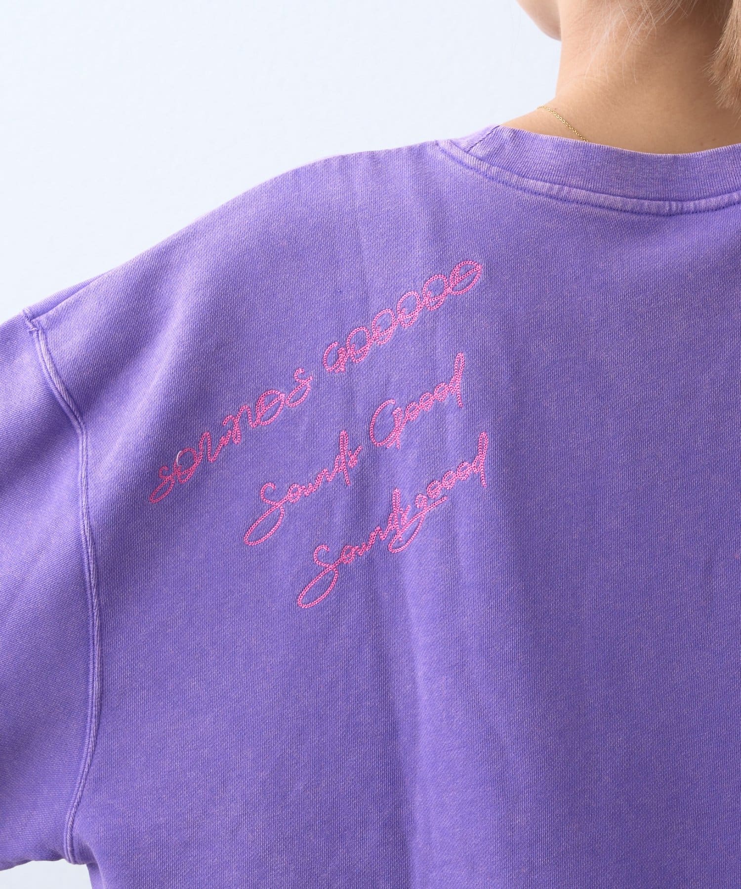 CIAOPANIC TYPY(チャオパニックティピー) 【SOUNDS GOOOOD】DOGプリント刺繍ヴィンテージスウェット