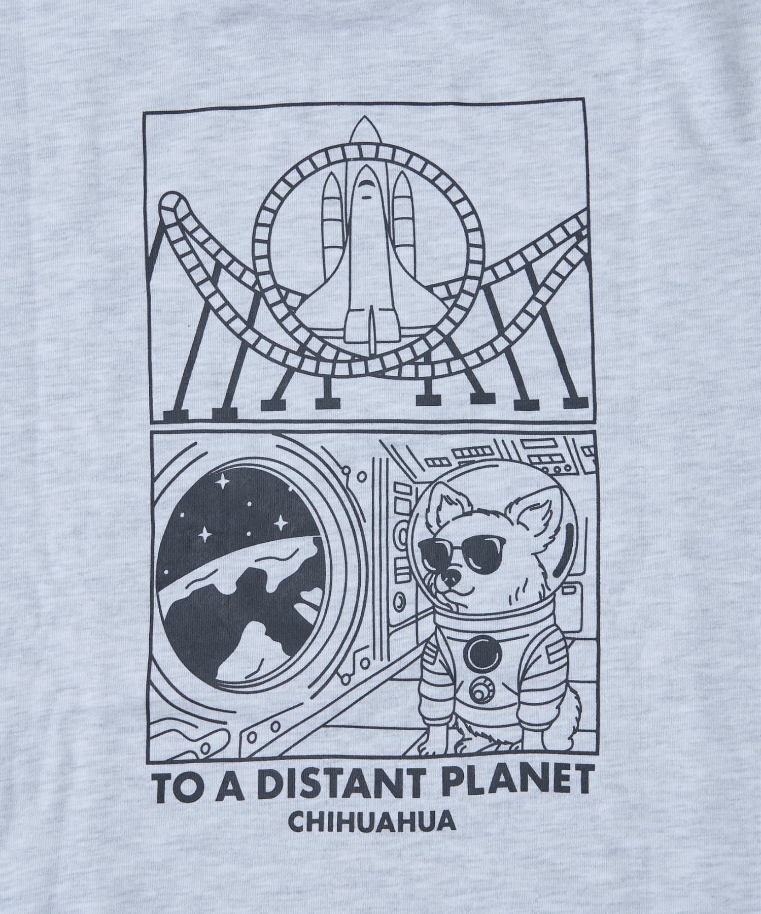 CIAOPANIC TYPY(チャオパニックティピー) 【ユニセックス】犬刺繍ロゴプリントスウェット