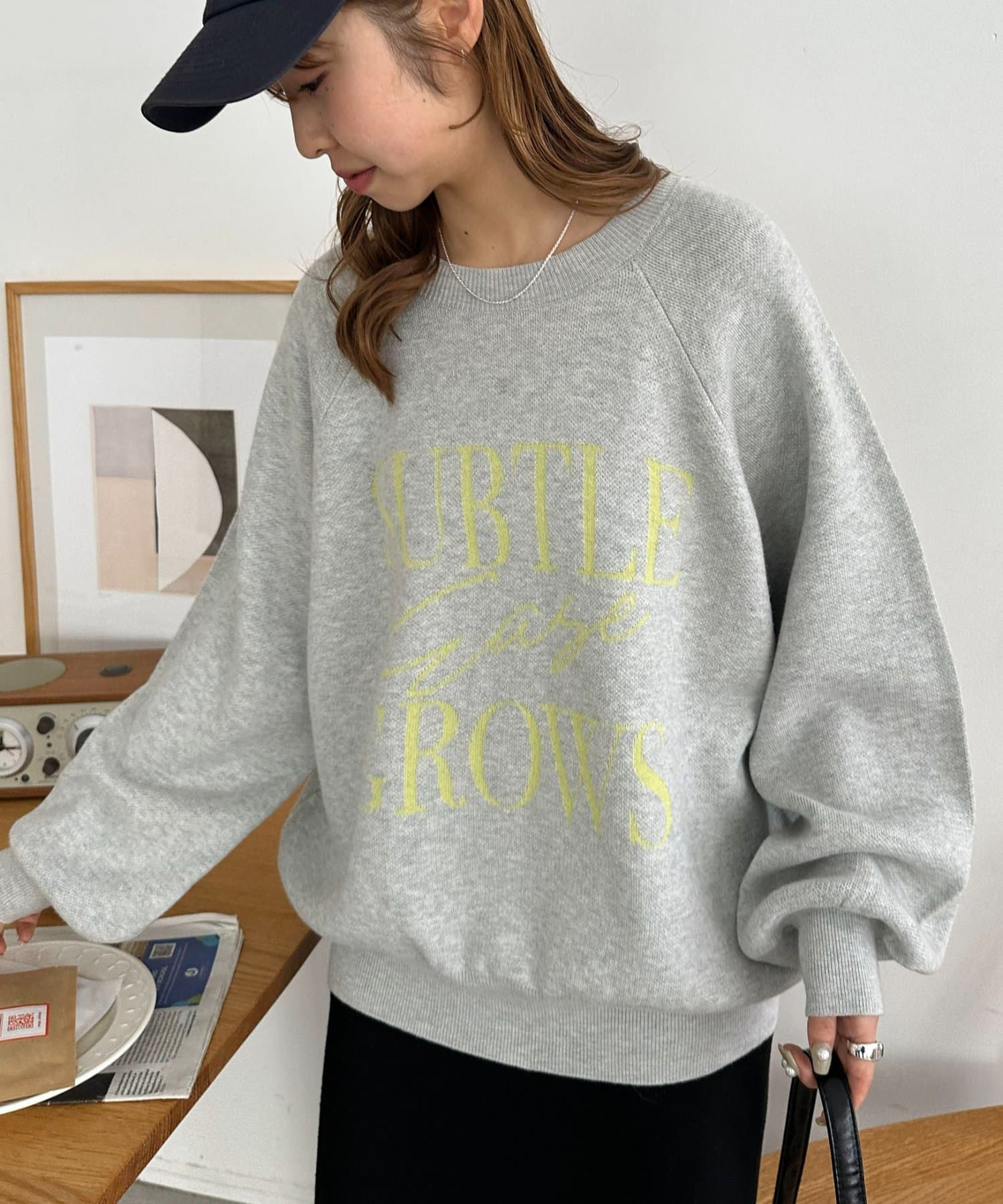 DISCOAT(ディスコート) 【ユニセックス】ダブルジャガードロゴニット