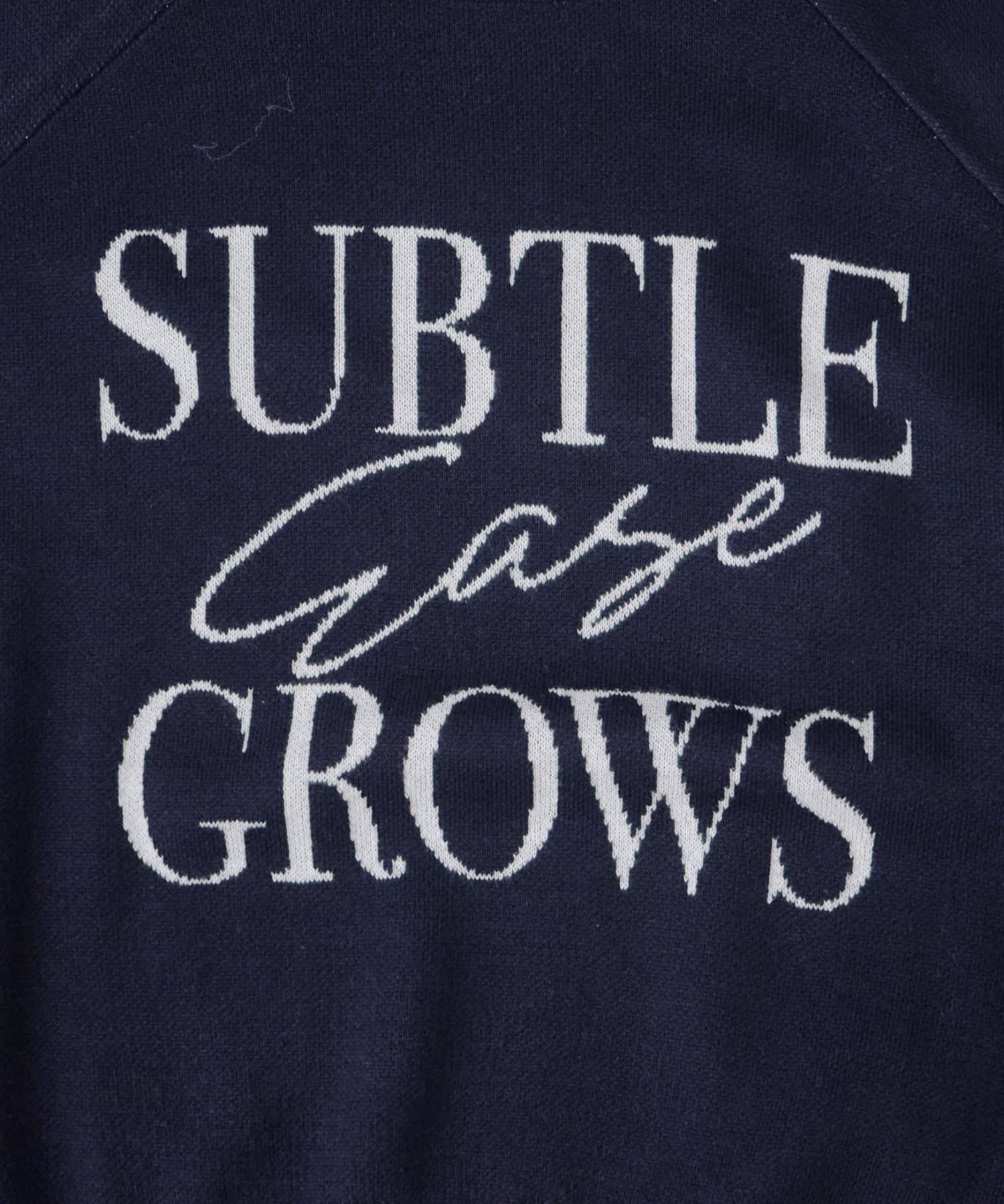 DISCOAT(ディスコート) 【ユニセックス】ダブルジャガードロゴニット