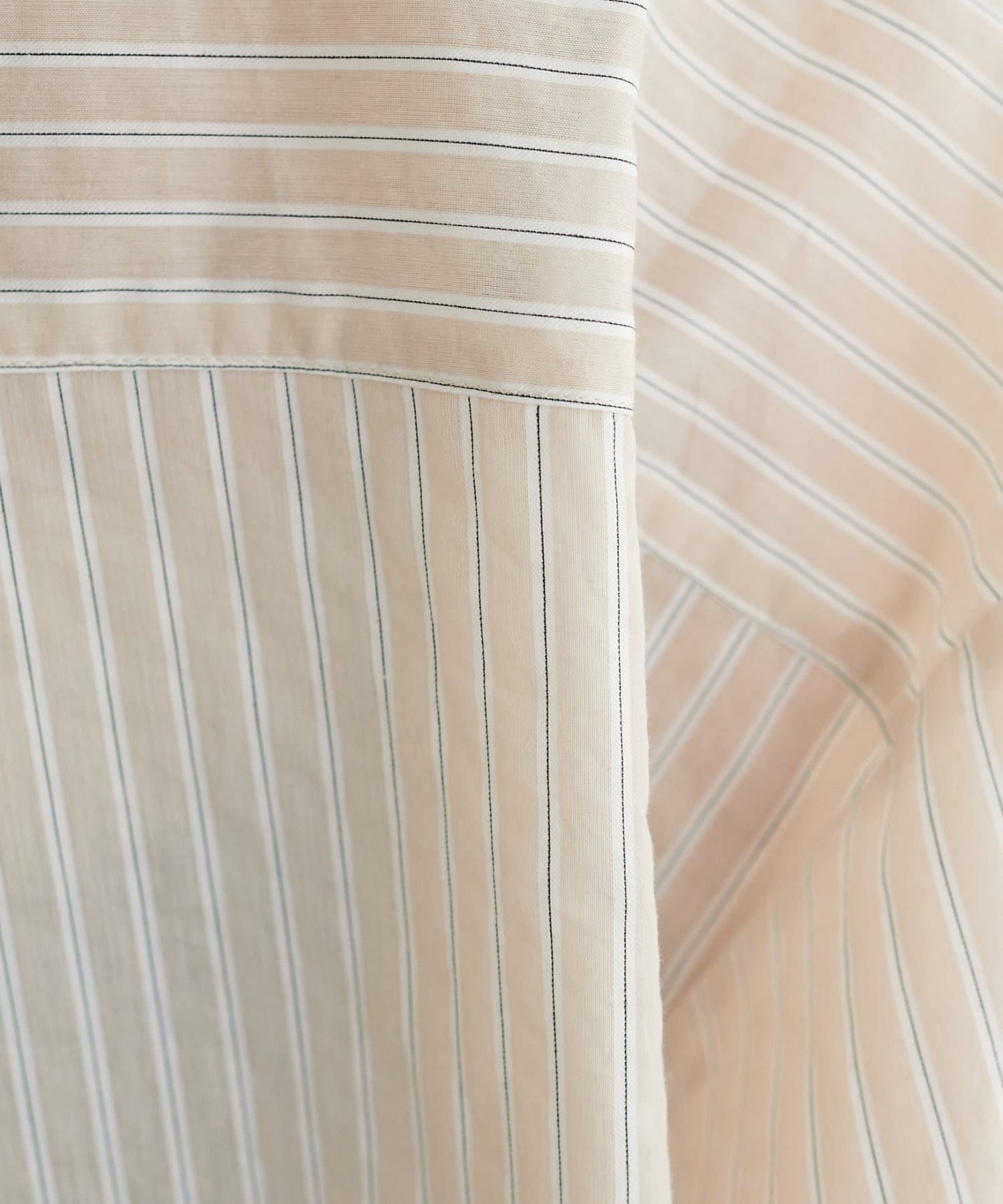 DISCOAT(ディスコート) 【Enlude/ユニセックス】シアーストライプシャツ