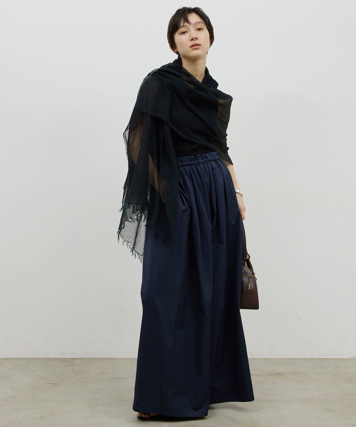 GALLARDAGALANTE(ガリャルダガランテ) ギャザーボリュームパンツ