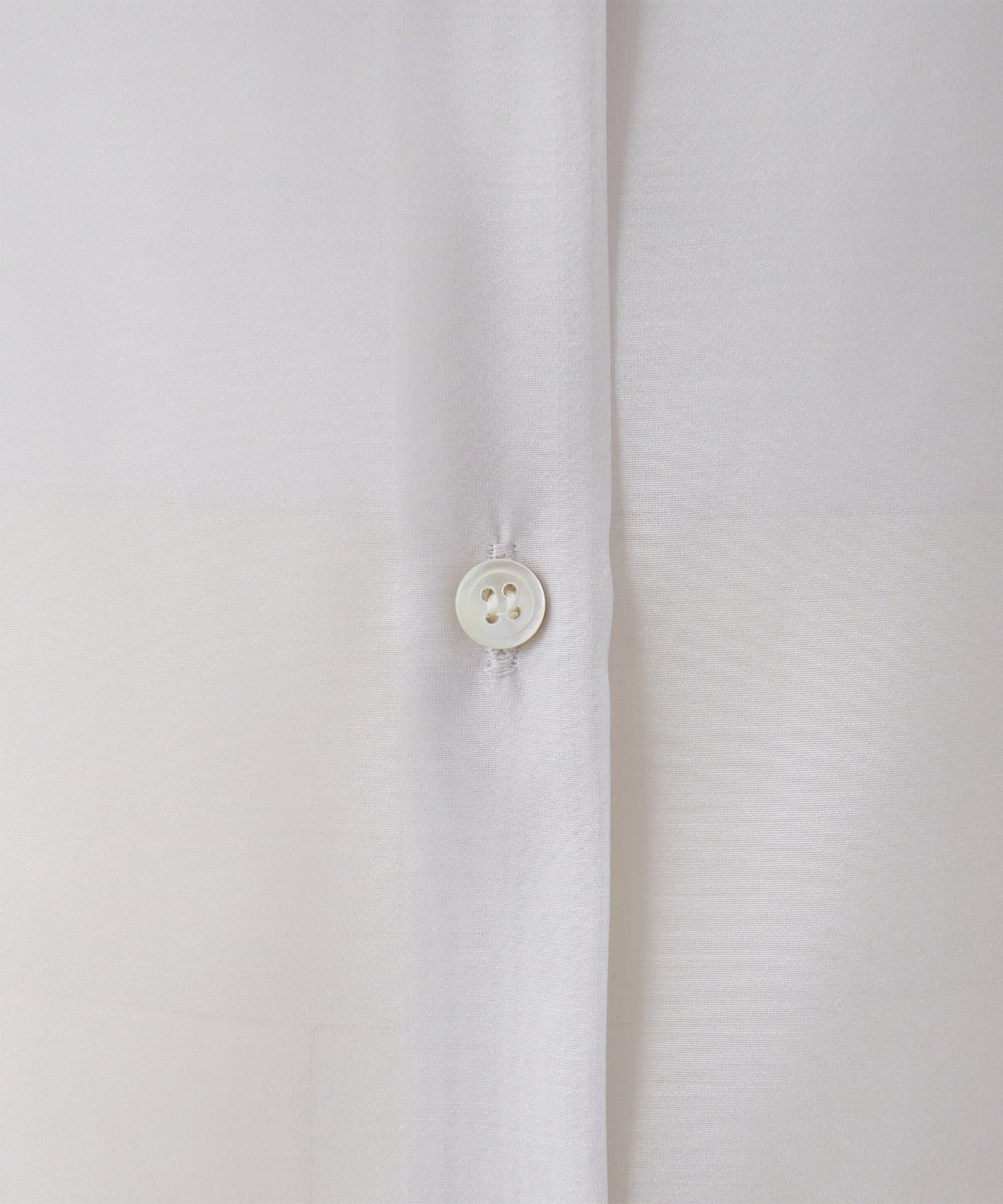 Whim Gazette(ウィム ガゼット) 【THE PAUSE】シアーオーガンジーシャツ