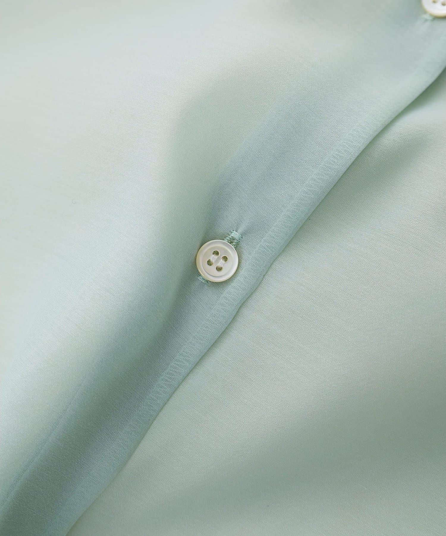 Whim Gazette(ウィム ガゼット) 【THE PAUSE】シアーオーガンジーシャツ