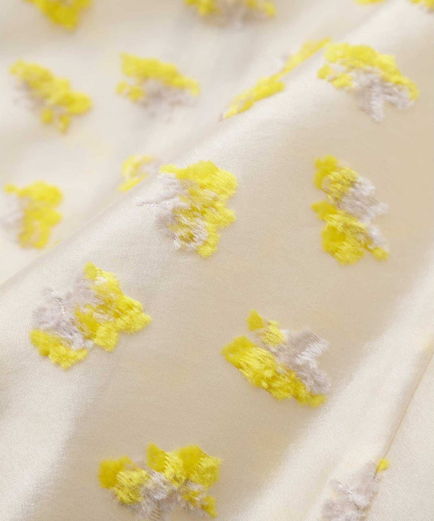 Whim Gazette(ウィム ガゼット) 【THE PAUSE】フラワージャガードブラウス