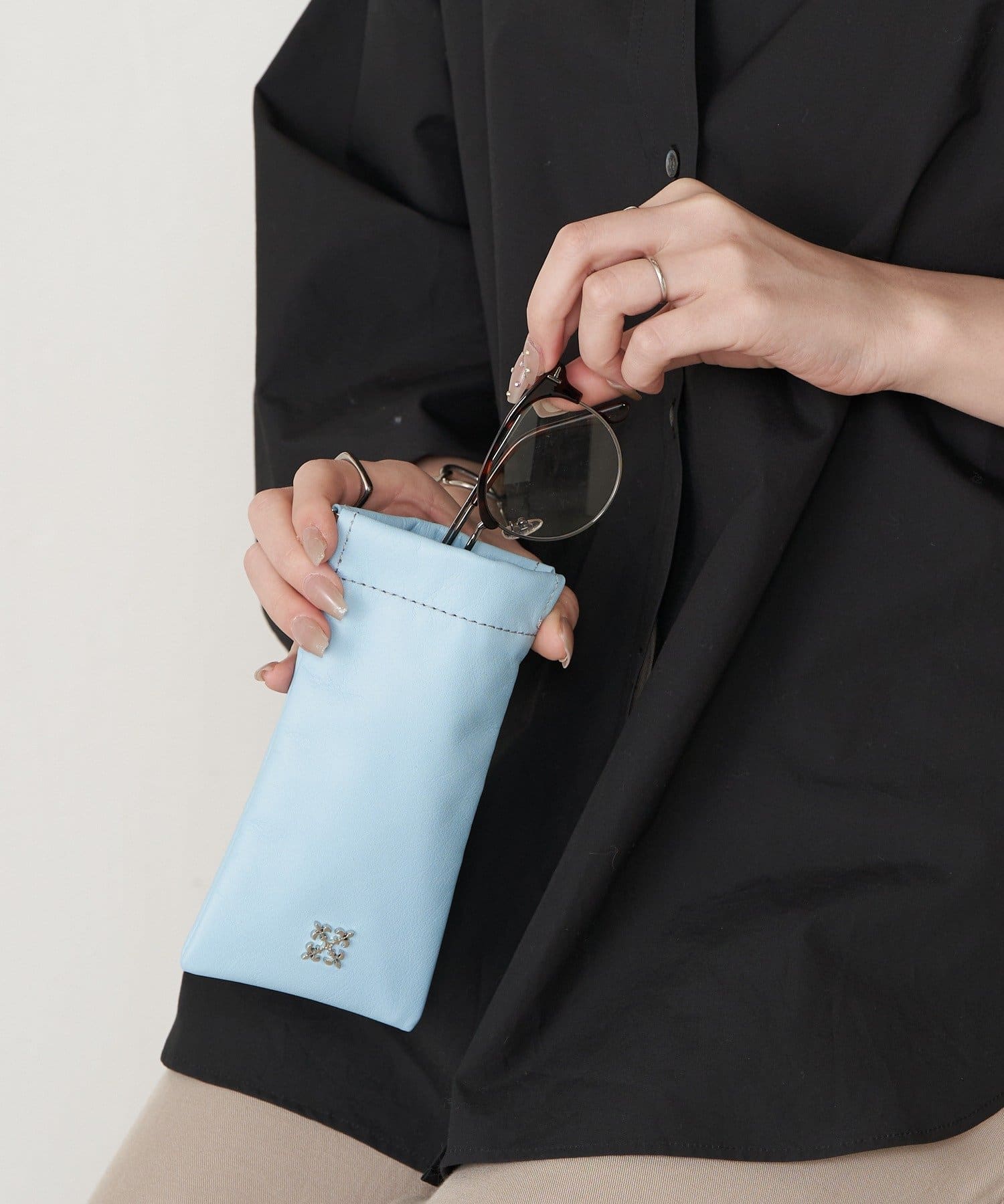 russet(ラシット) ソフトレザー眼鏡ケース