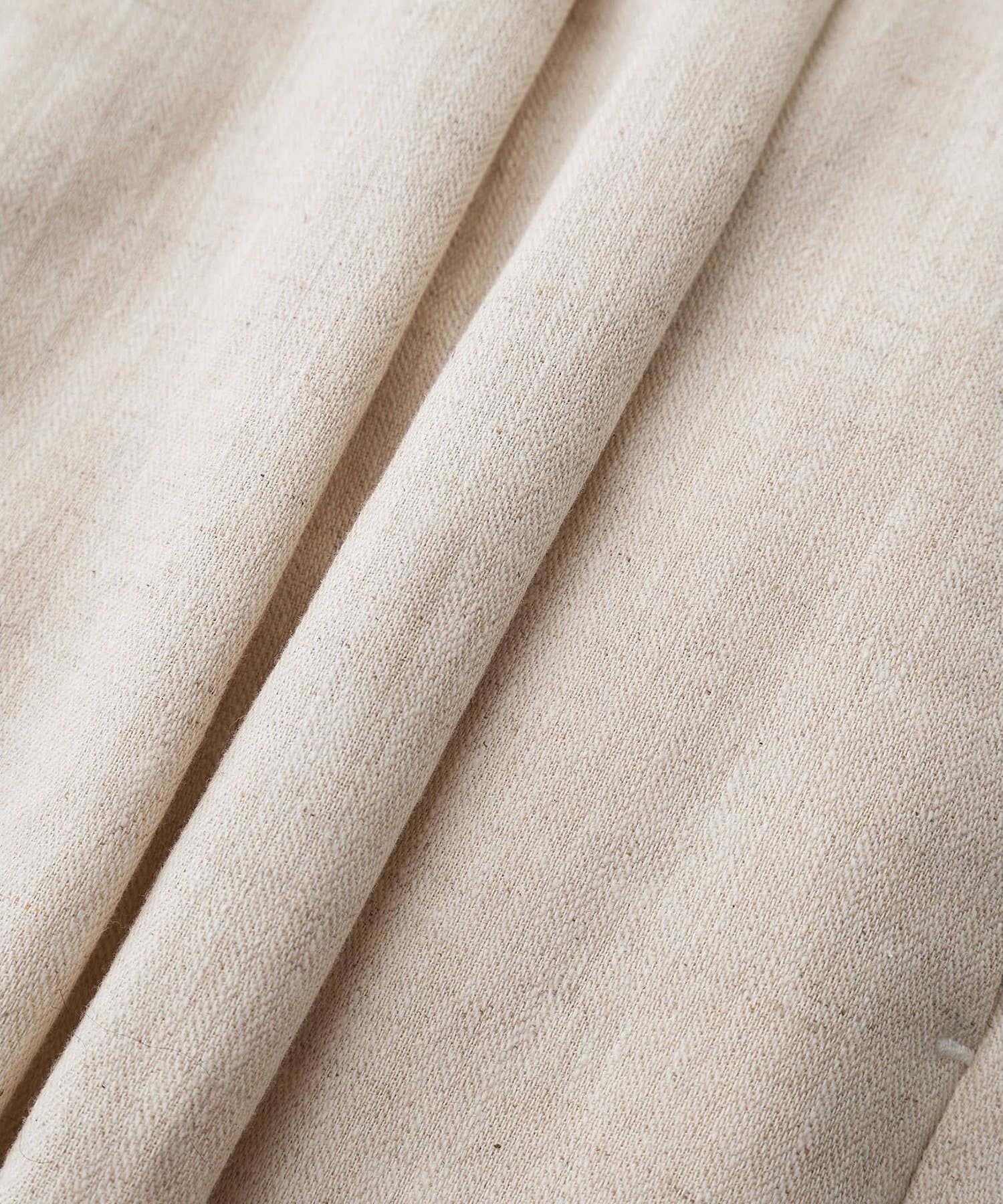 Whim Gazette(ウィム ガゼット) 【THE PAUSE】コットンリネンタックパンツ