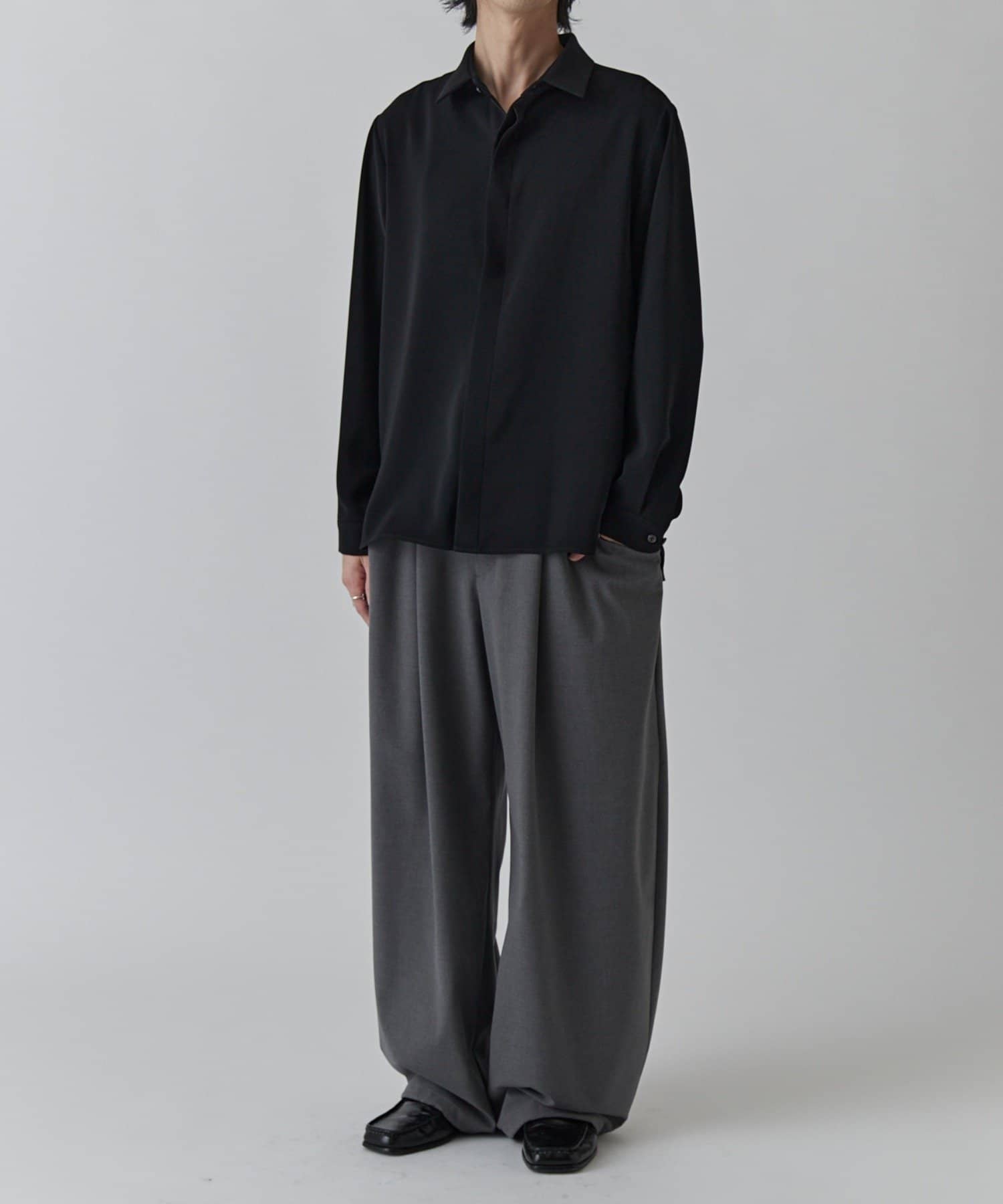 Lui's(ルイス) ソフトタッチベーシックシャツ