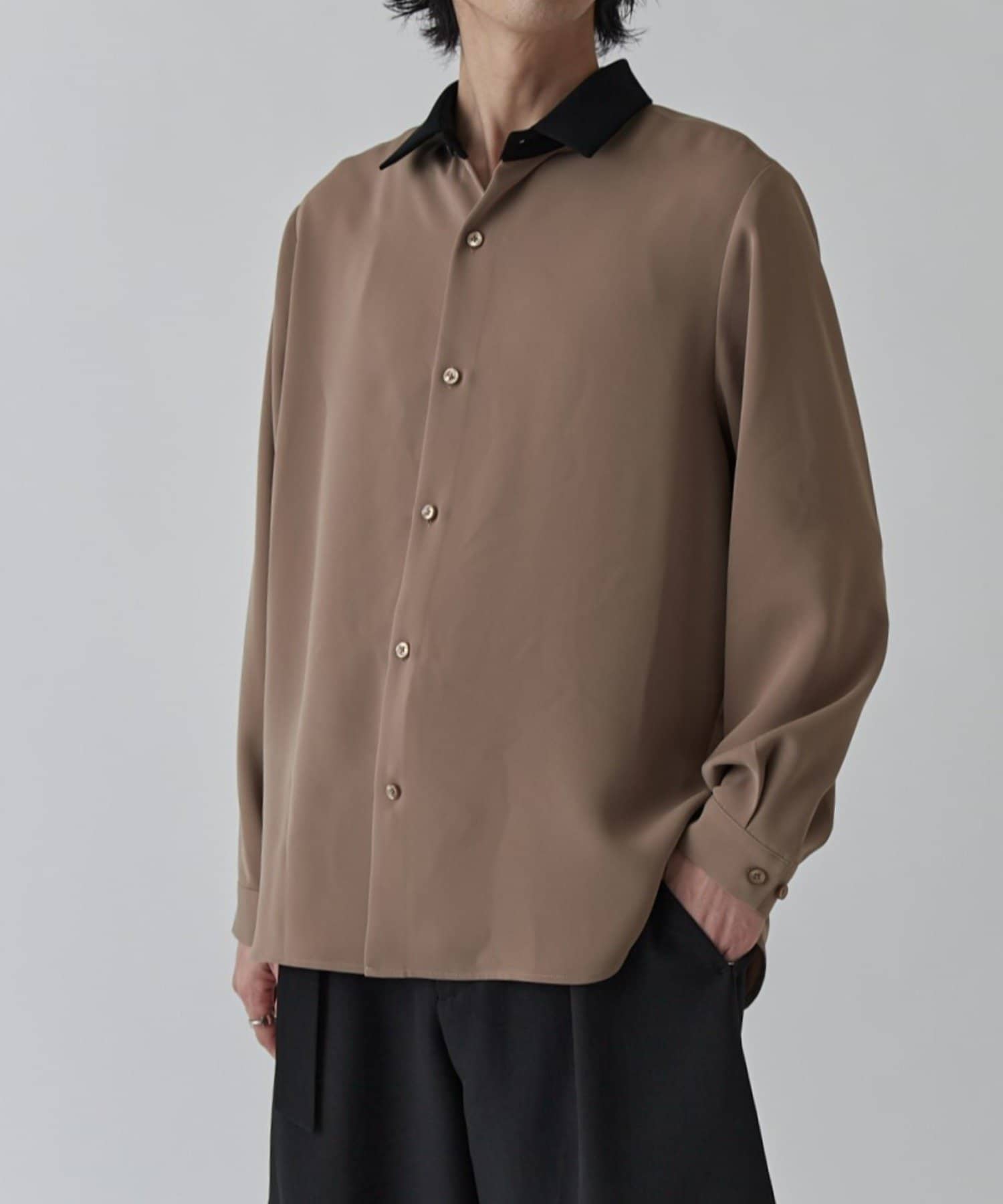 Lui's(ルイス) ソフトタッチクレリックシャツ