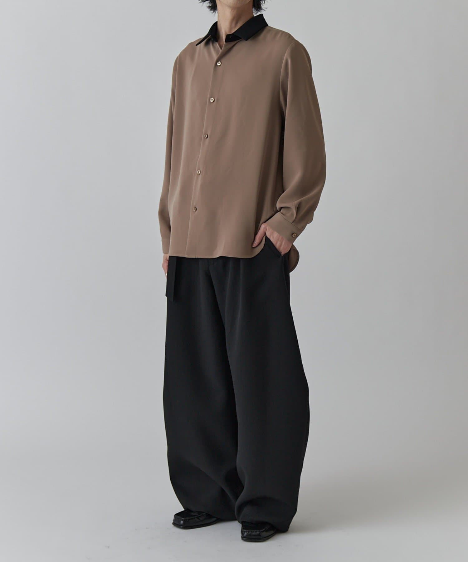 Lui's(ルイス) ソフトタッチクレリックシャツ