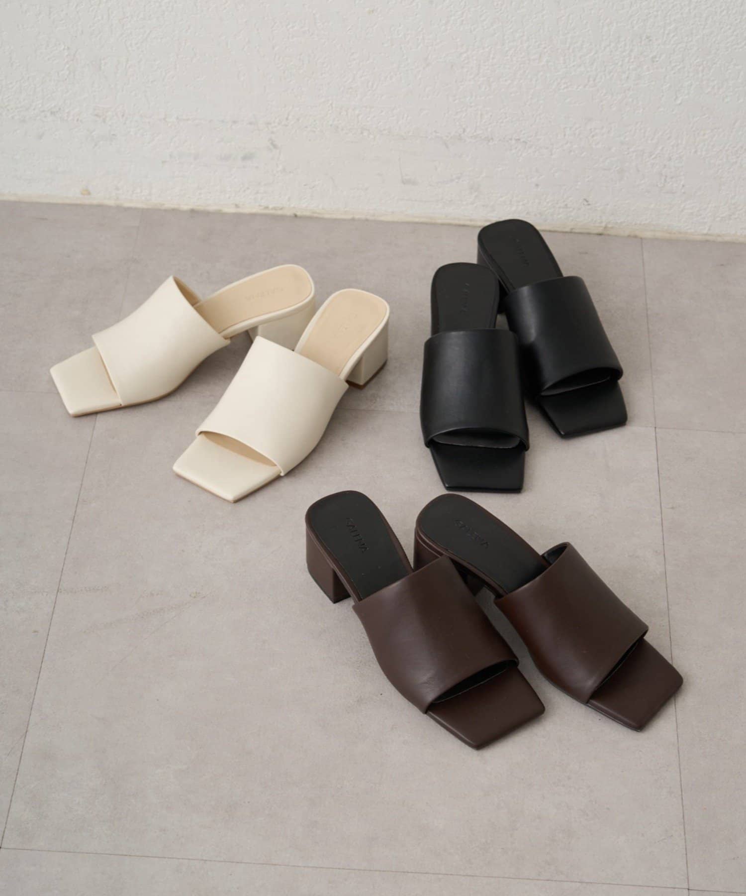 LOUNGEDRESS(ラウンジドレス) 【GALENA/ガレナ】スクエアミュール