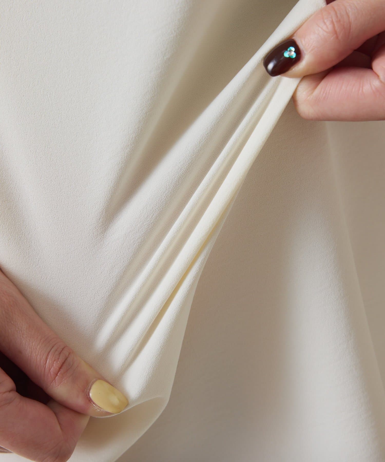 COLLAGE GALLARDAGALANTE(コラージュ ガリャルダガランテ) 【二の腕カバー/高機能】ジャージスクエアブラウス/セットアップ