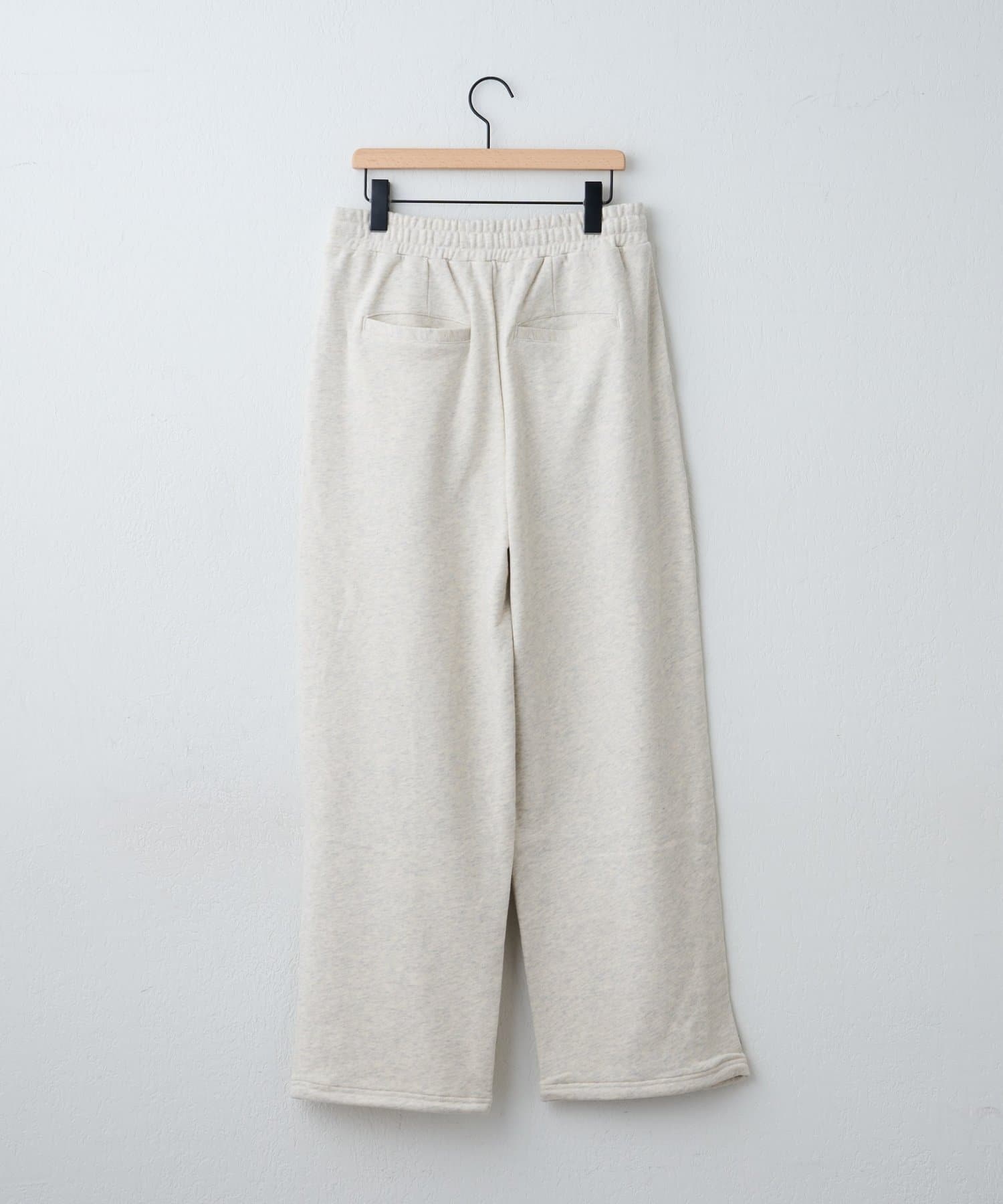 DISCOAT(ディスコート) 【Enlude】ワンポイント刺繍バレルスウェットパンツ《ユニセックス》