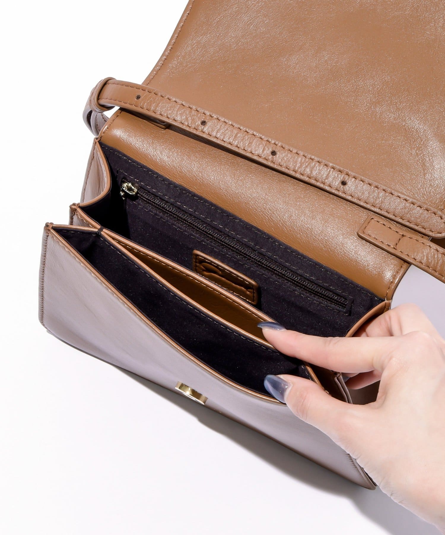 gemeil(ジェムイル) レイヤーミニショルダーバッグ（PT-356）