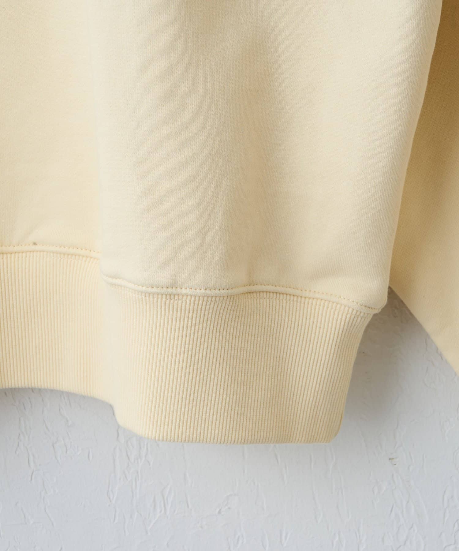 DISCOAT(ディスコート) 【Enlude/春っぽカラー】ワンポイント刺繍カラースウェット《ユニセックス》