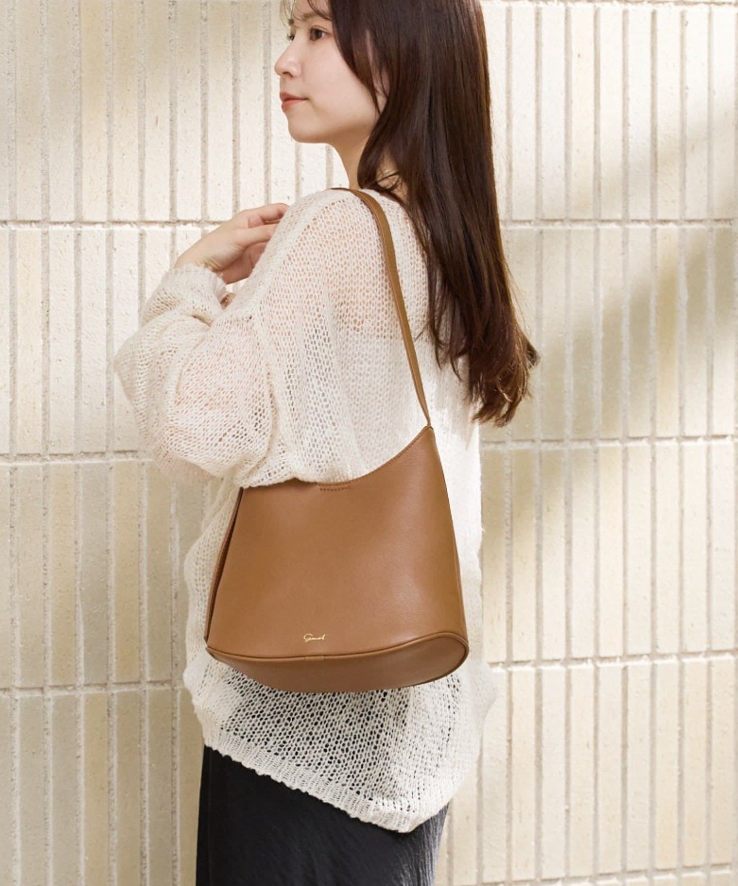 gemeil(ジェムイル) フレアワンショルダーバッグ(PT-358)